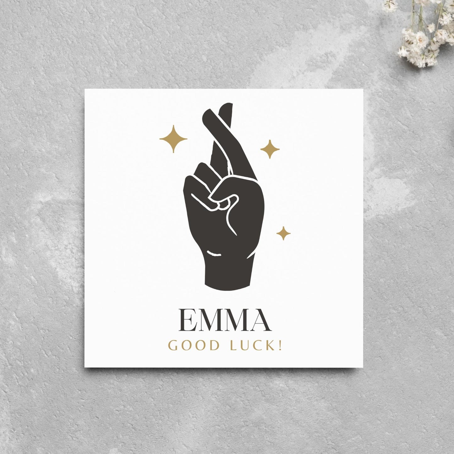 Personalised Good Luck Card, Exam Card, Graduation Card, College Card, University Card, Good Luck Card for Student, Encouragement Card