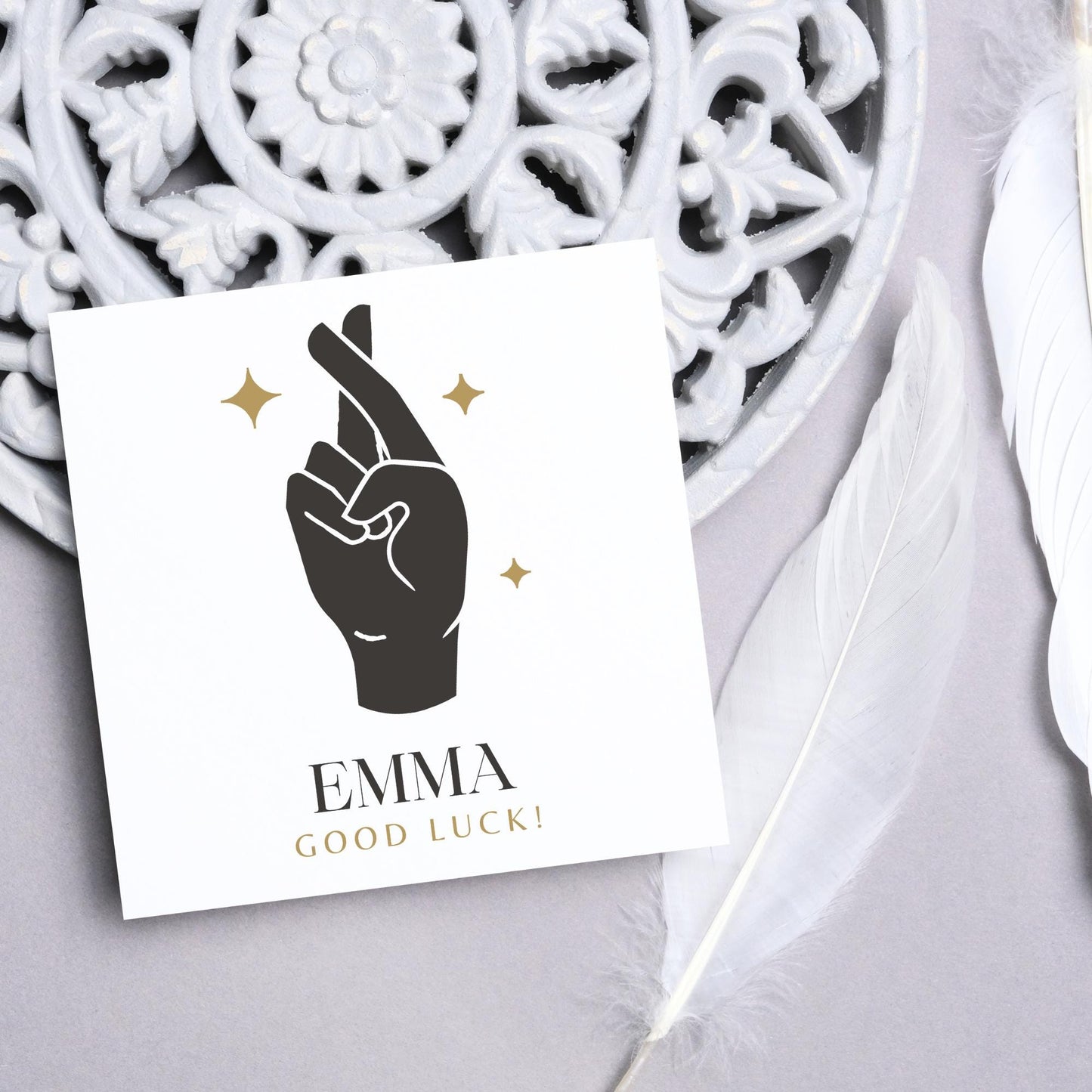 Personalised Good Luck Card, Exam Card, Graduation Card, College Card, University Card, Good Luck Card for Student, Encouragement Card