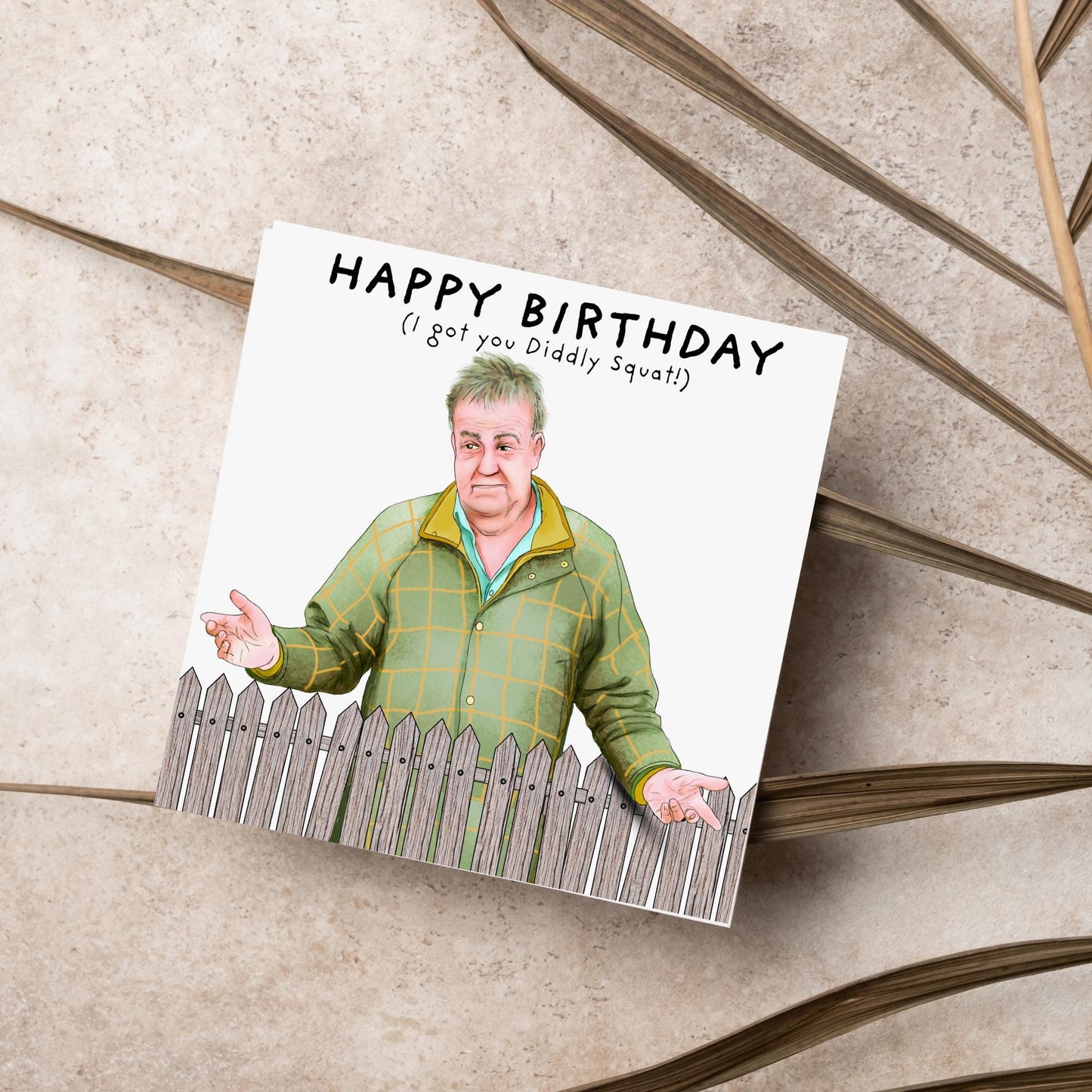 Clarksons Farm Birthday Card, Diddly Squat, Jeremy Clarkson, Funny Birthday Card For Brother, Card for Uncle, Card for Farmer