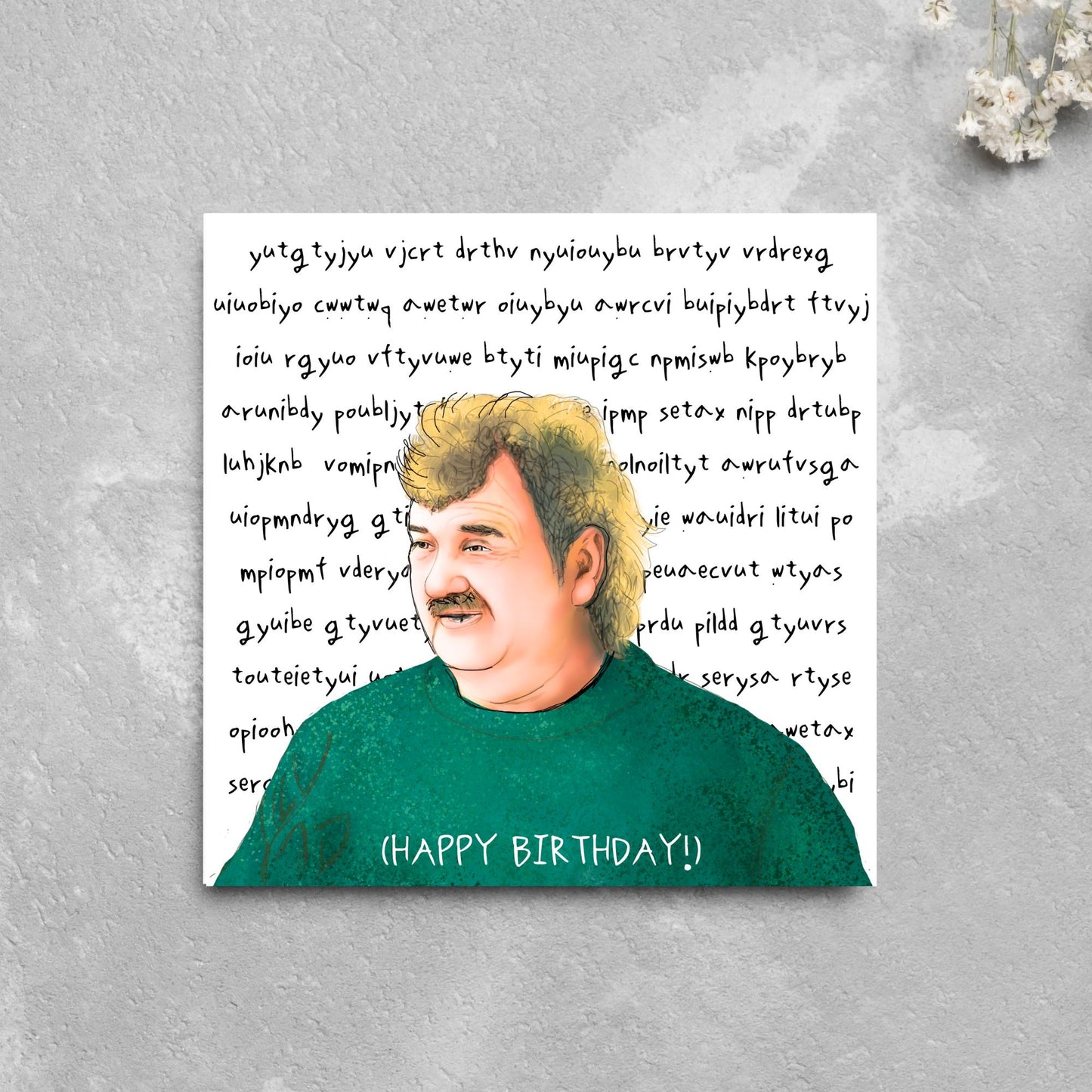 Clarksons Farm Birthday Card, Diddly Squat, Gerald Cooper, Funny Birthday Card For Brother, Card for Uncle, Card for Farmer