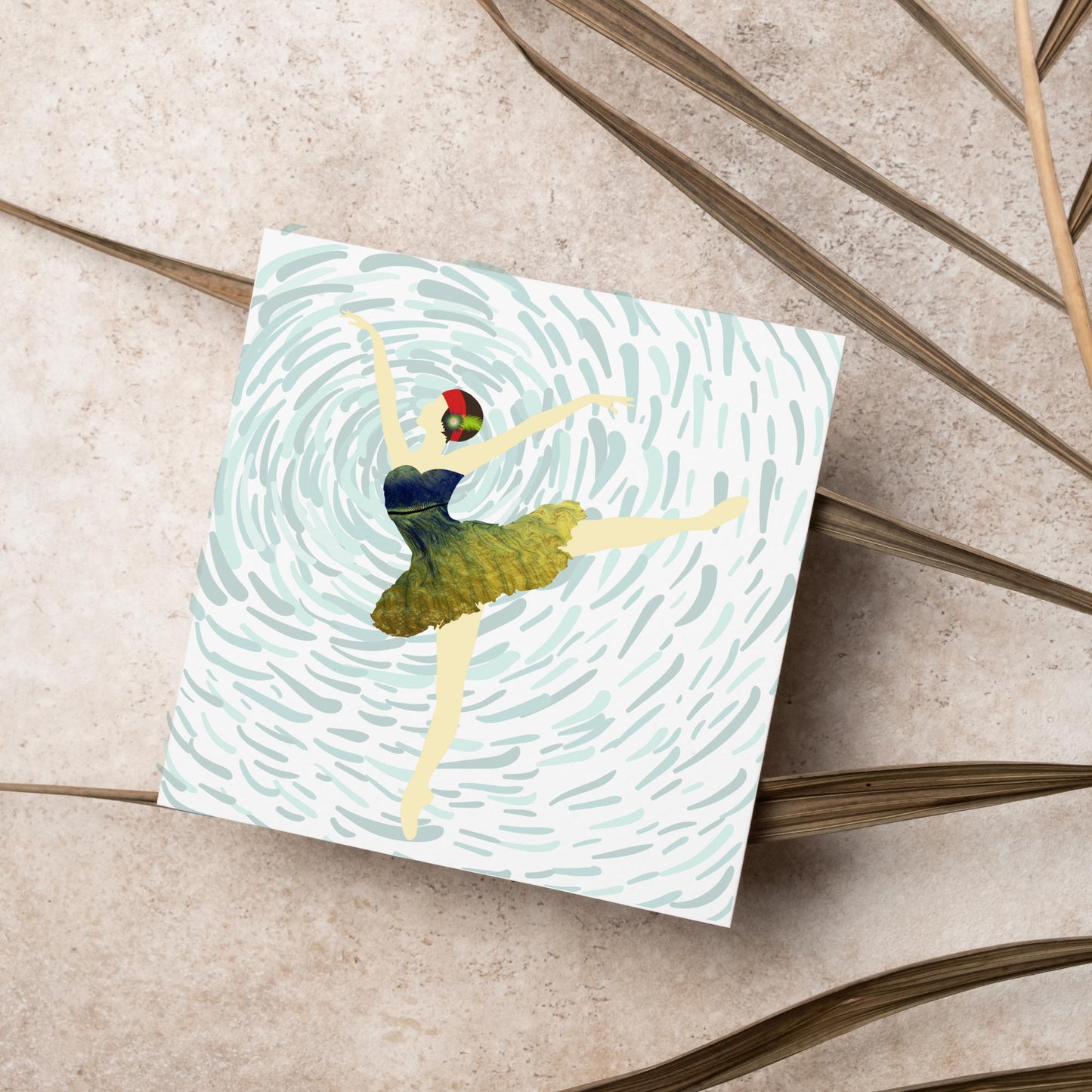 Ballet Dancing Card, Birthday Card, Card for Dancer, Recital Card, Dance Recital, Good Luck Card, Congratulations Card, Any Occasion Card