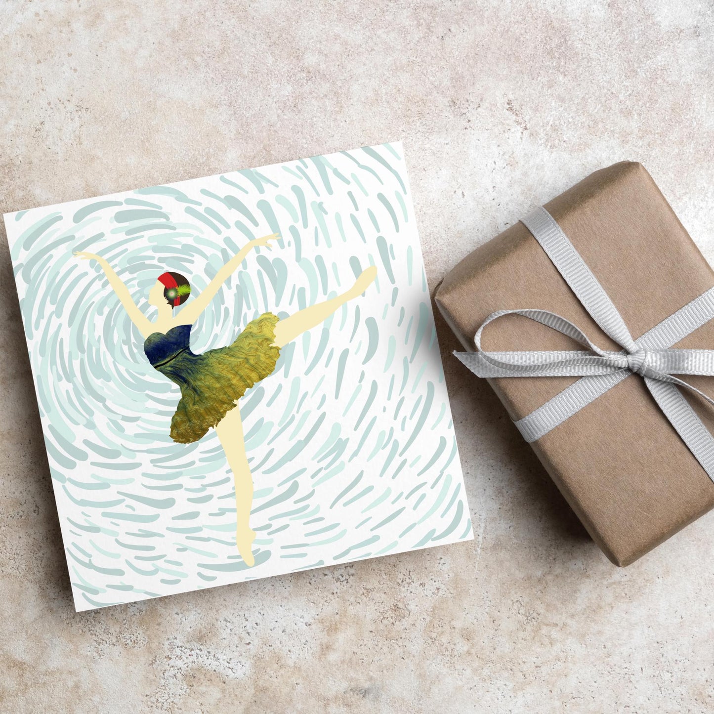 Ballet Dancing Card, Birthday Card, Card for Dancer, Recital Card, Dance Recital, Good Luck Card, Congratulations Card, Any Occasion Card