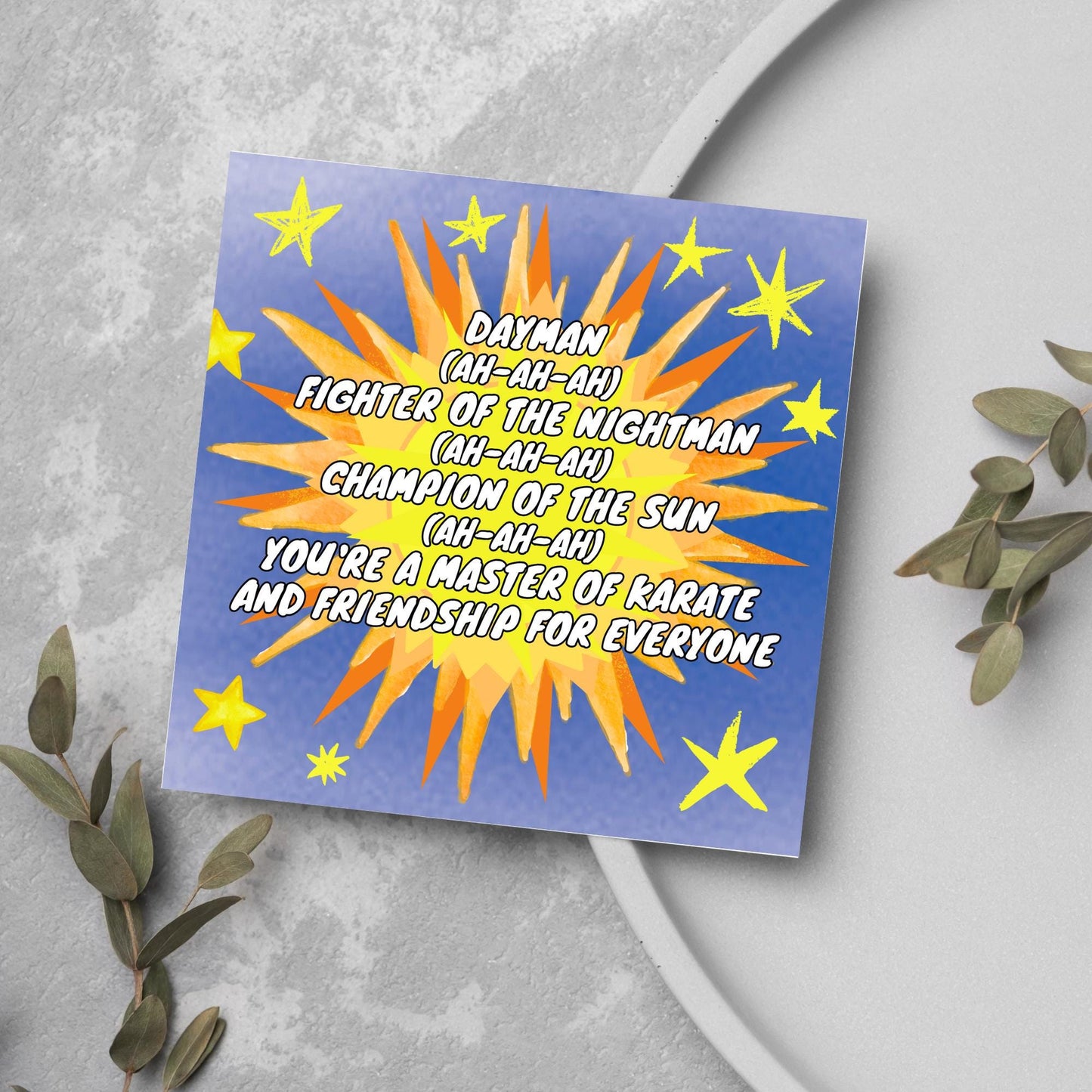 It's Always Sunny in Philadelphia Dayman Nightman Birthday Card, Always Sunny Birthday Card, Charlie Day Birthday Card, Sunny Funny Birthday