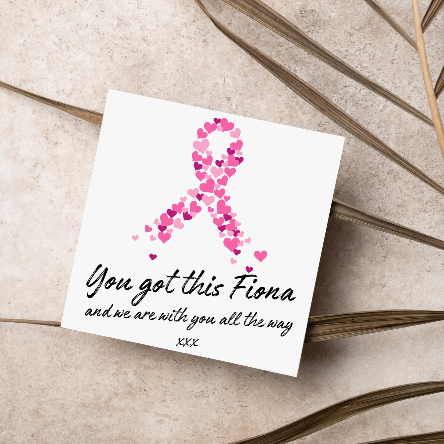 Card for Cancer Patients, Cancer Support Card, We Are With You, You Got This, Get Well Soon Card, Breast Cancer, Colon Cancer, Macmillan