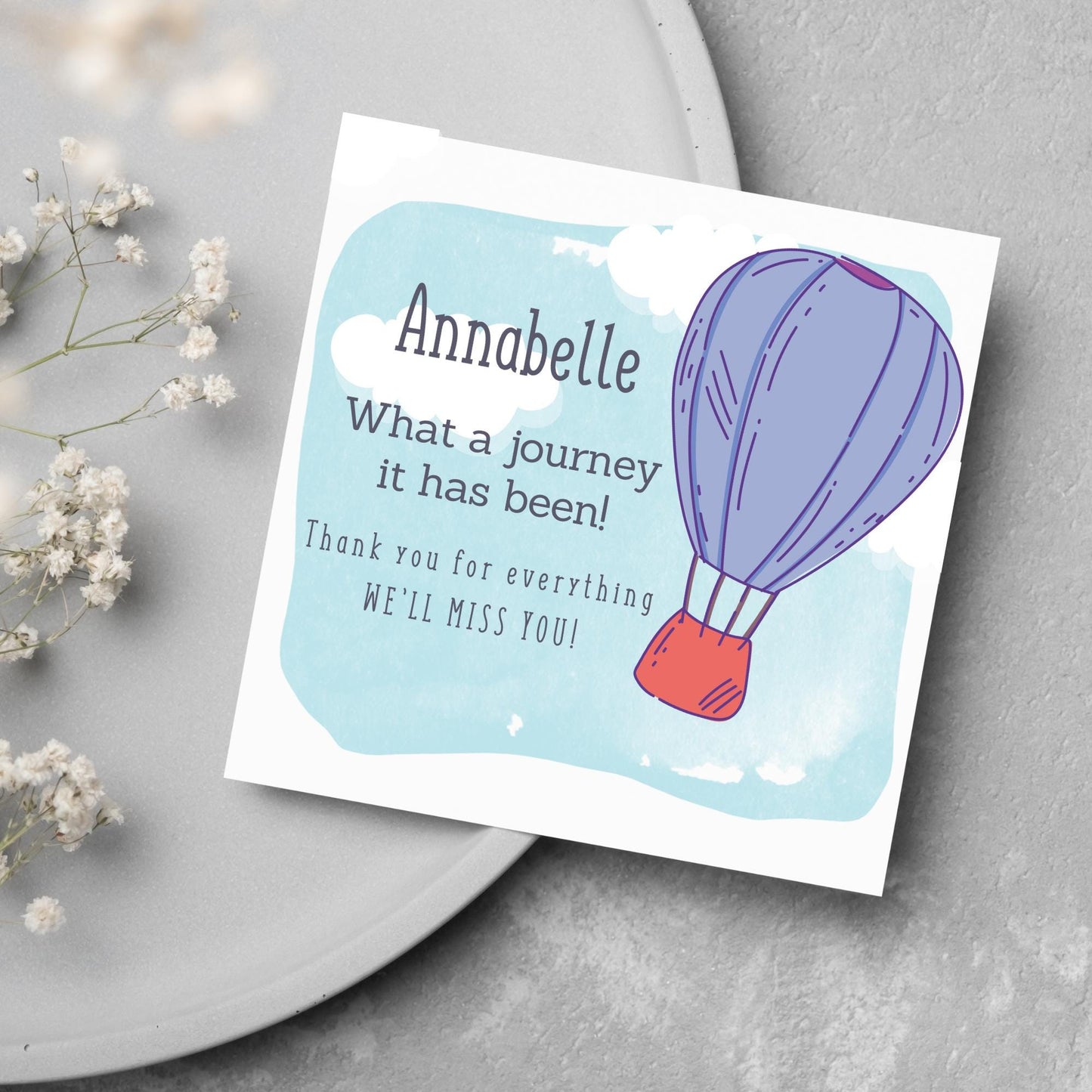 Retirement Card, Leaving Card for Teacher, Personalised Retirement Card, Retired Card, Retiring, We'll Miss You Card, Office Retirement Card