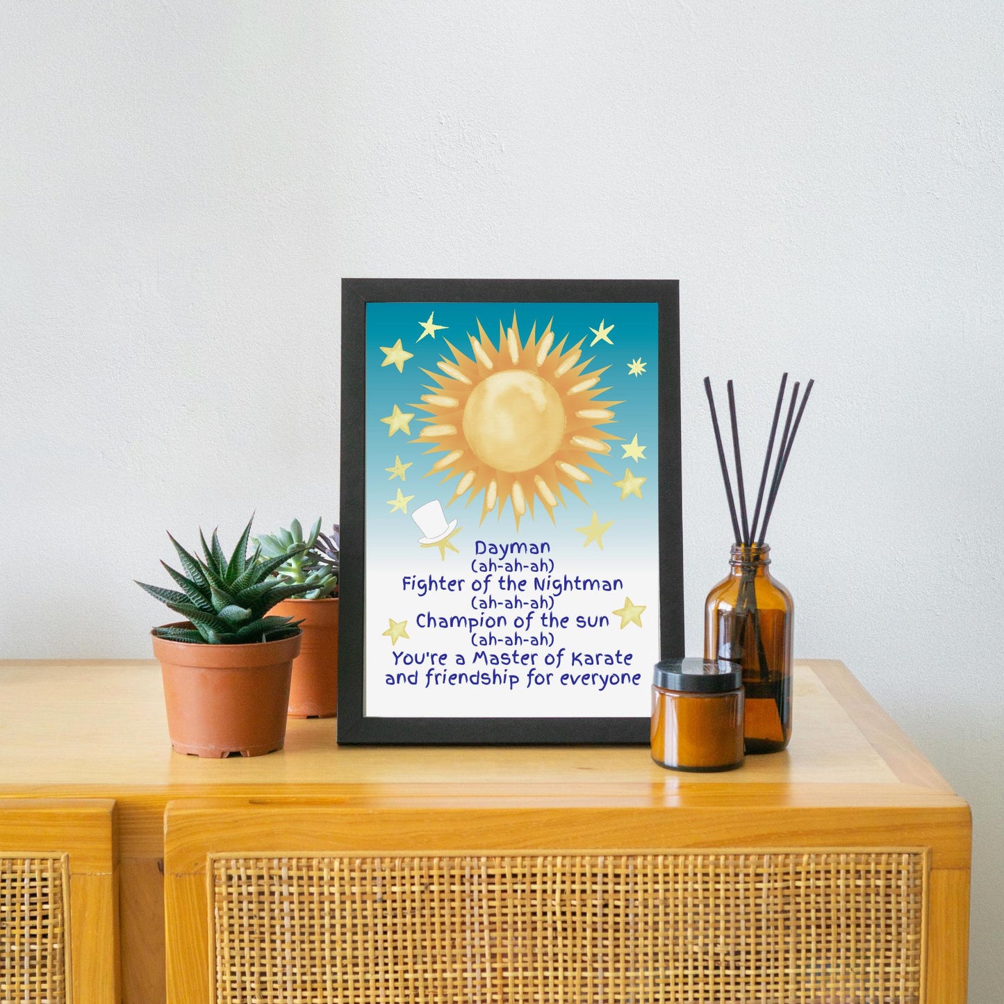 It's Always Sunny in Philadelphia Poster, A4 Print, High Quality Wall Art, Dayman, Nightman Cometh, Charlie Lyrics Poster, Always Sunny Art