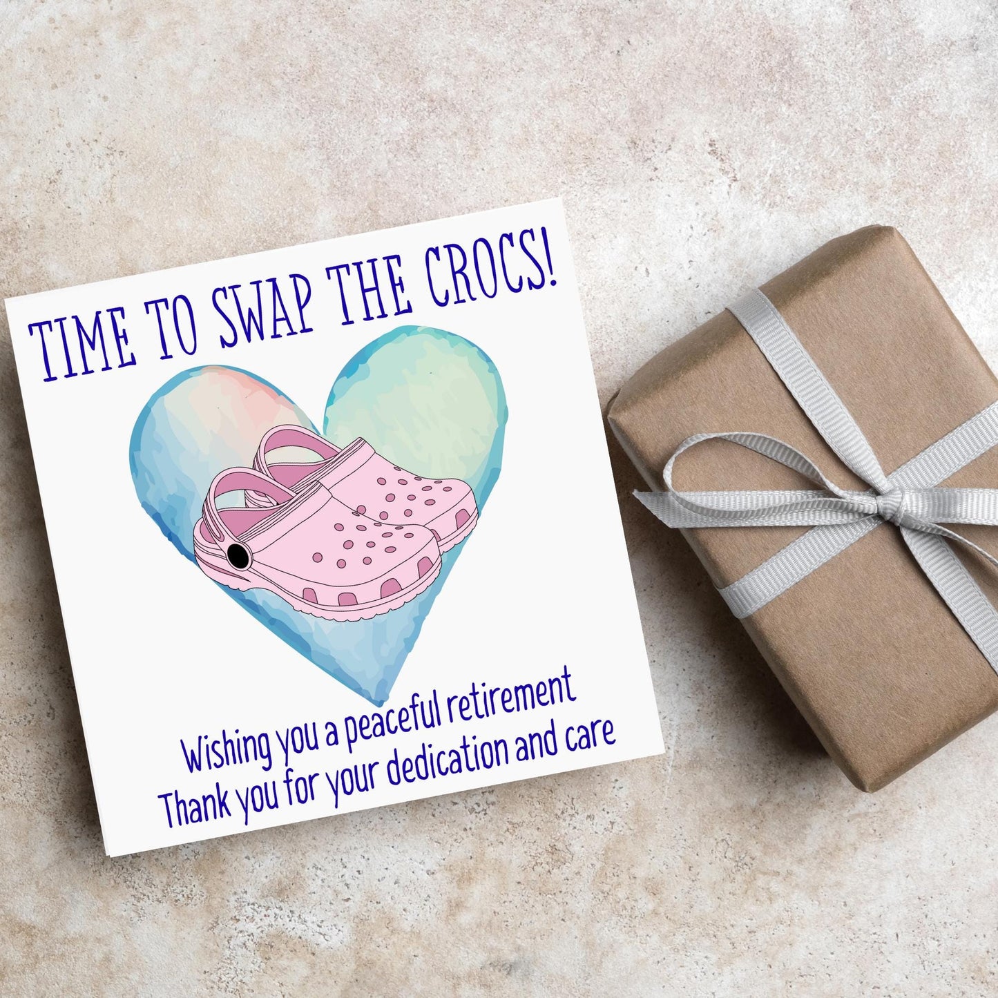 Nurse Retirement Card, Leaving Card for Nurse, Happy Retirement Card, Retired Card, Retiring, We'll Miss You Card, Nursing Retirement Card