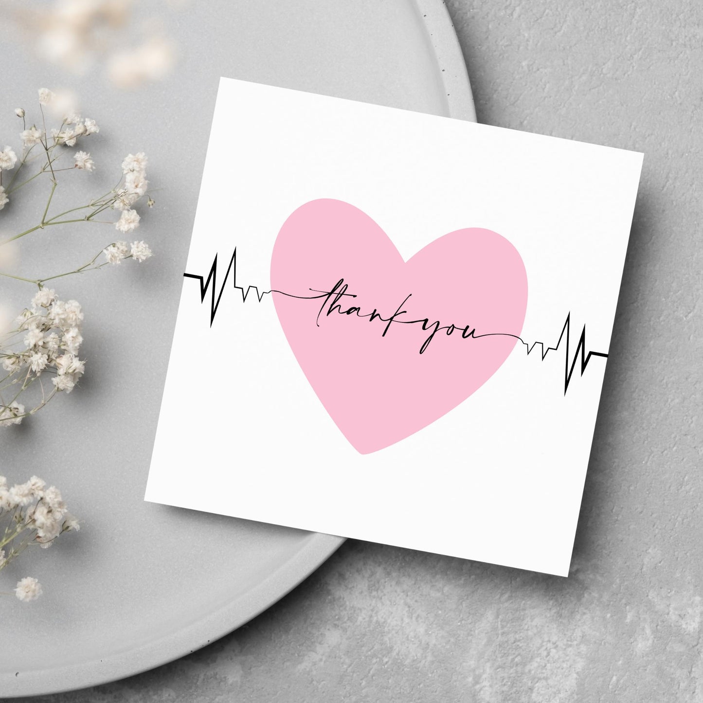 Thank You Card for Cardiology Department, Card For Cardiologist, Heart Surgeon Card, Thank you for Surgeon, Angioplasty Card, Cardiac Nurse