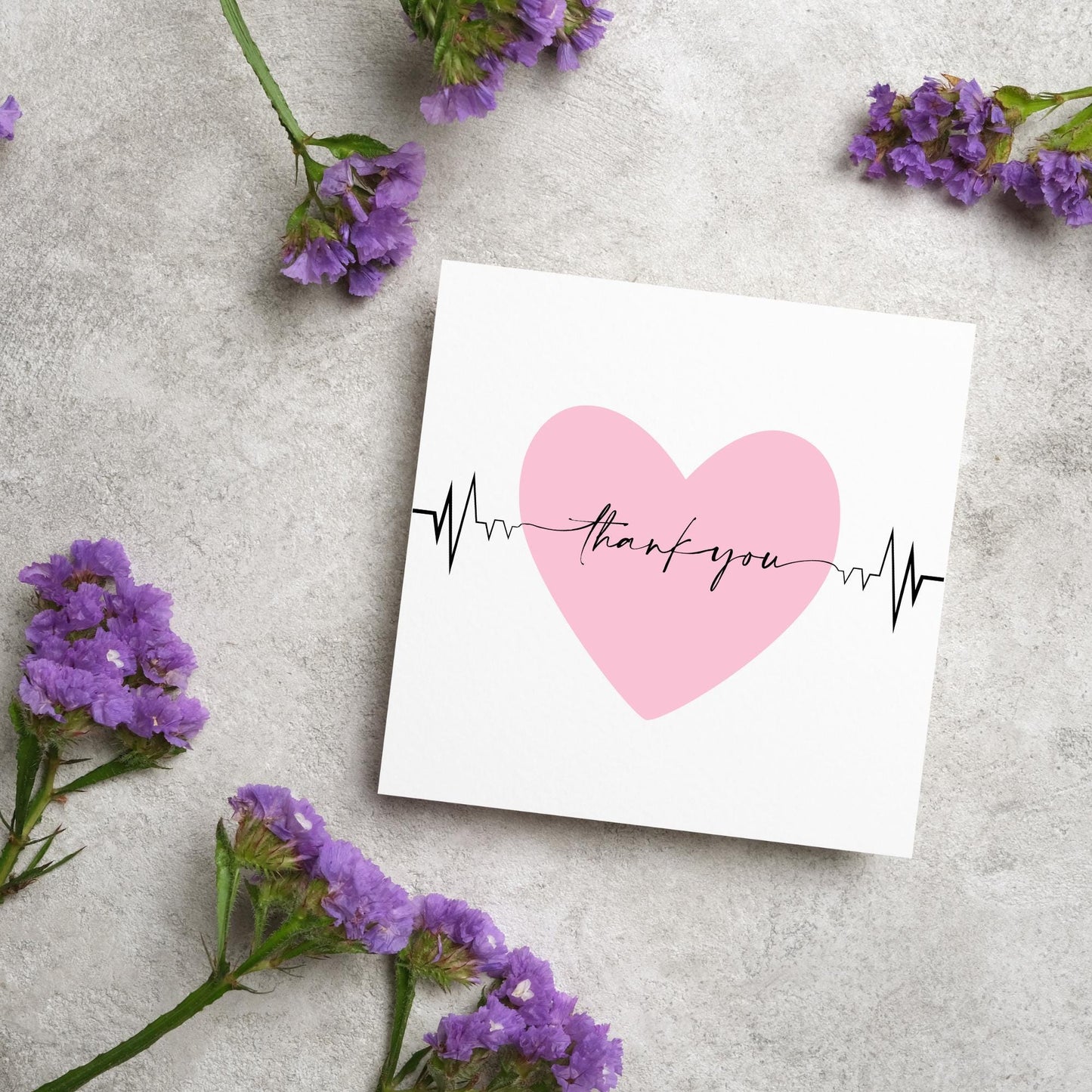 Thank You Card for Cardiology Department, Card For Cardiologist, Heart Surgeon Card, Thank you for Surgeon, Angioplasty Card, Cardiac Nurse