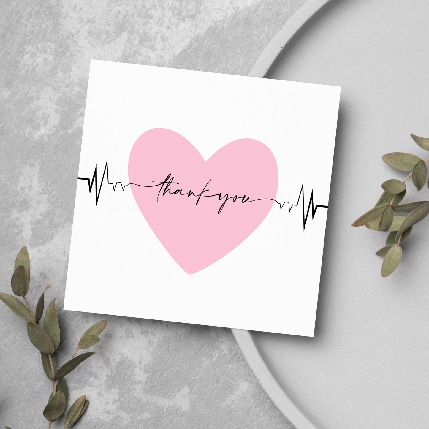Thank You Card for Cardiology Department, Card For Cardiologist, Heart Surgeon Card, Thank you for Surgeon, Angioplasty Card, Cardiac Nurse