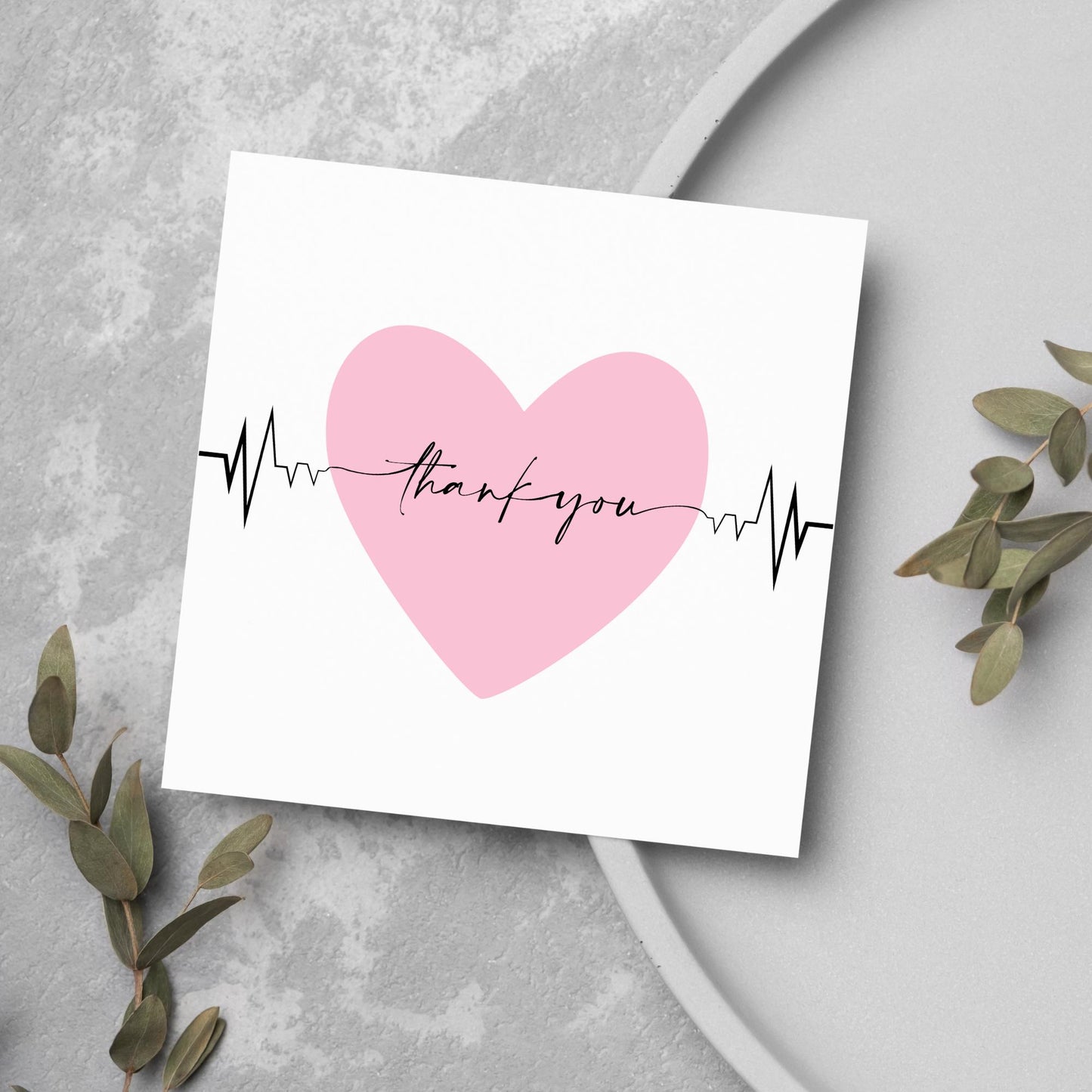 Thank You Card for Cardiology Department, Card For Cardiologist, Heart Surgeon Card, Thank you for Surgeon, Angioplasty Card, Cardiac Nurse