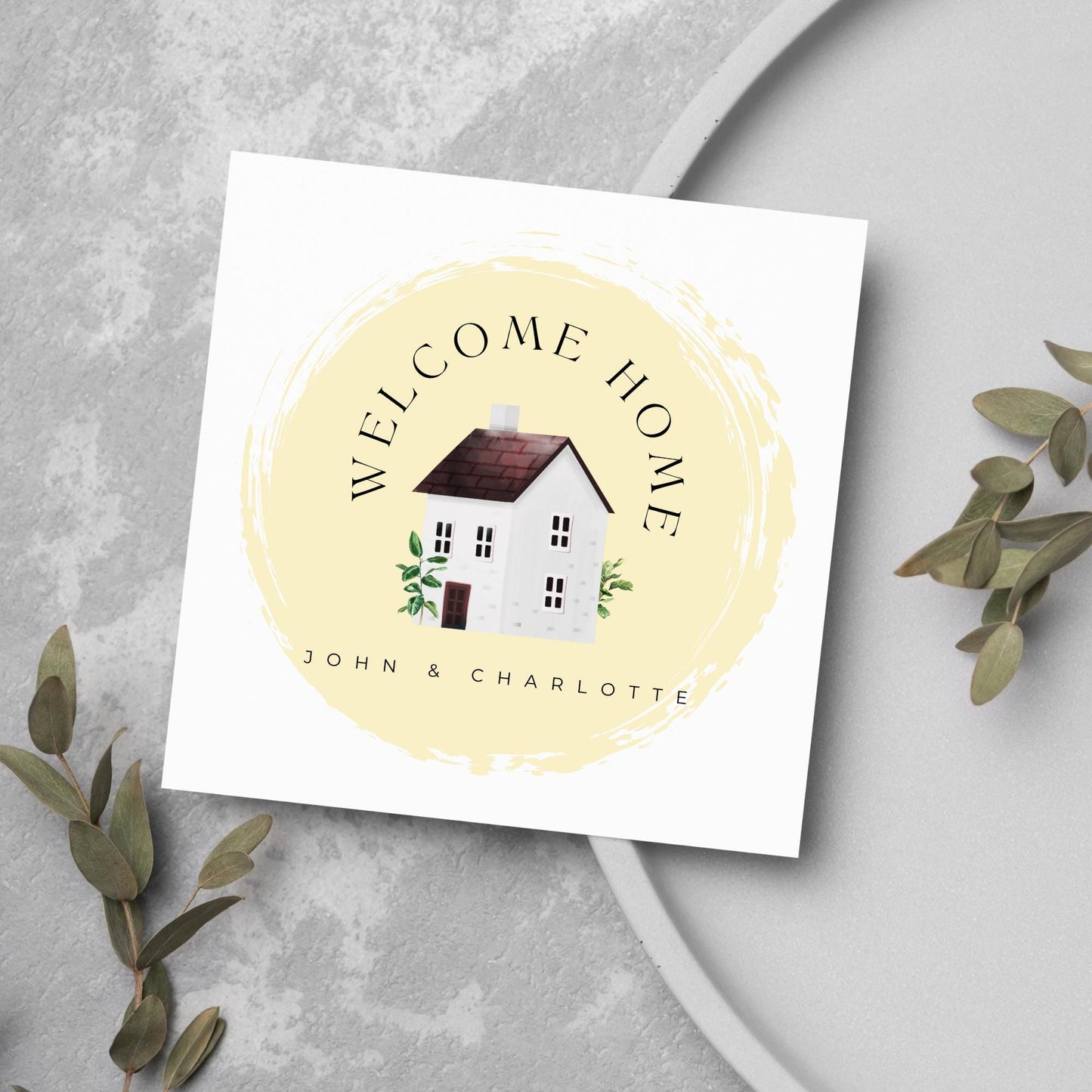 Personalised New Home card, Moving House, First Home card, New House card, Moving Card, Moving home card, Welcome Home, Buying House