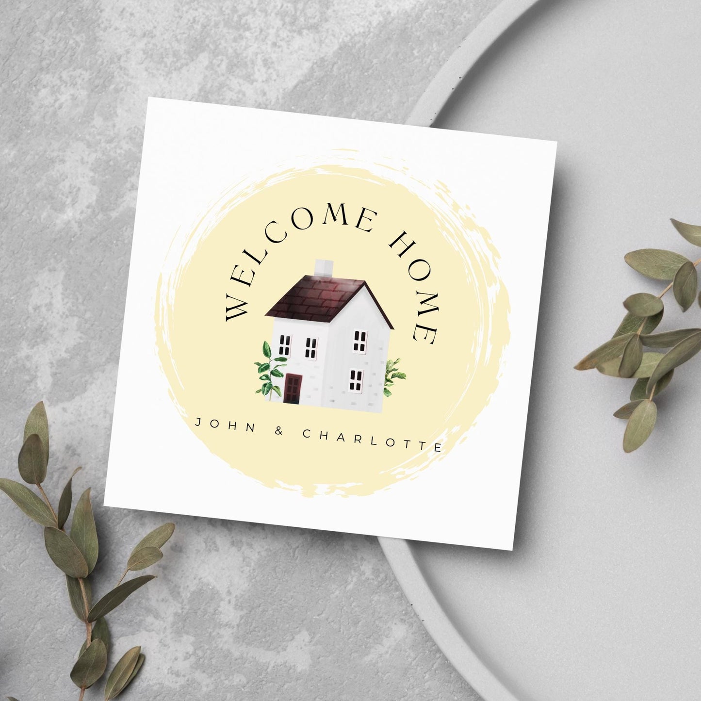Personalised New Home card, Moving House, First Home card, New House card, Moving Card, Moving home card, Welcome Home, Buying House