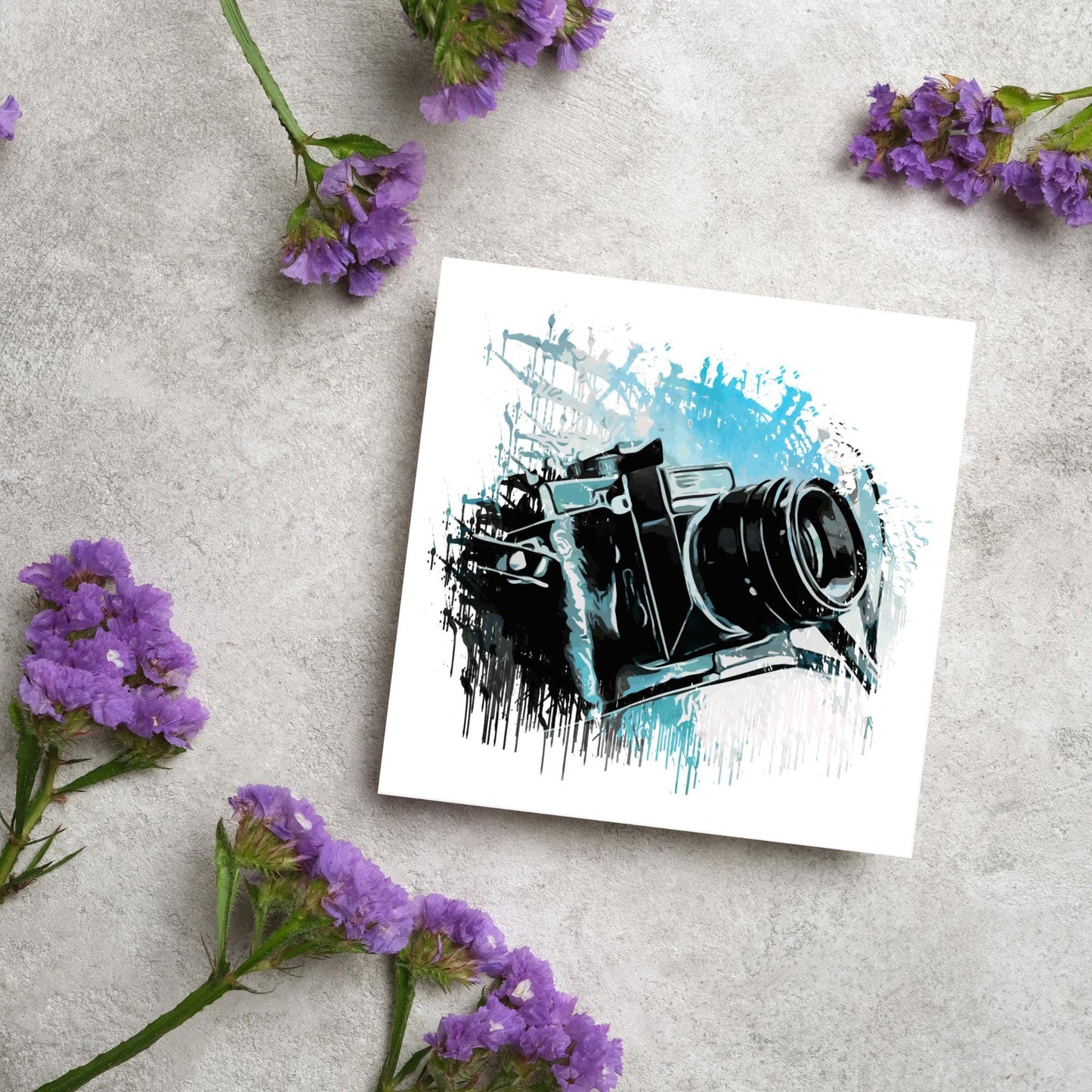 Photographer Birthday Card, Camera design, Photography Card, Birthday Card, Camera Card, Card For Him, Card For Her, Photography Club Card