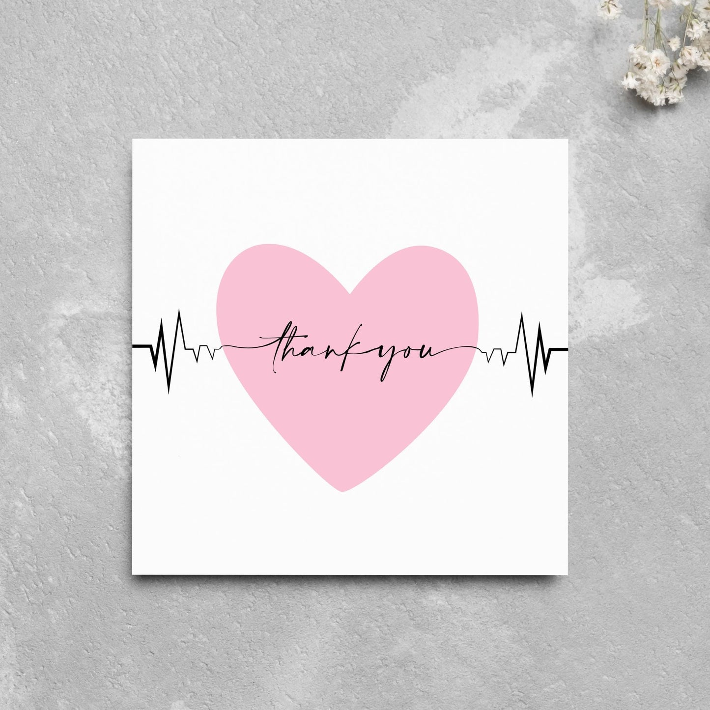 Thank You Card for Cardiology Department, Card For Cardiologist, Heart Surgeon Card, Thank you for Surgeon, Angioplasty Card, Cardiac Nurse