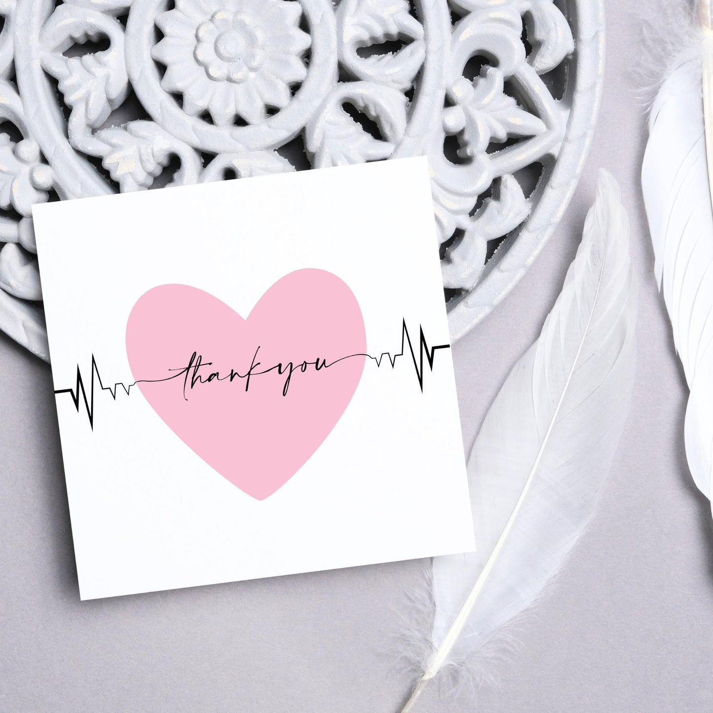 Thank You Card for Cardiology Department, Card For Cardiologist, Heart Surgeon Card, Thank you for Surgeon, Angioplasty Card, Cardiac Nurse