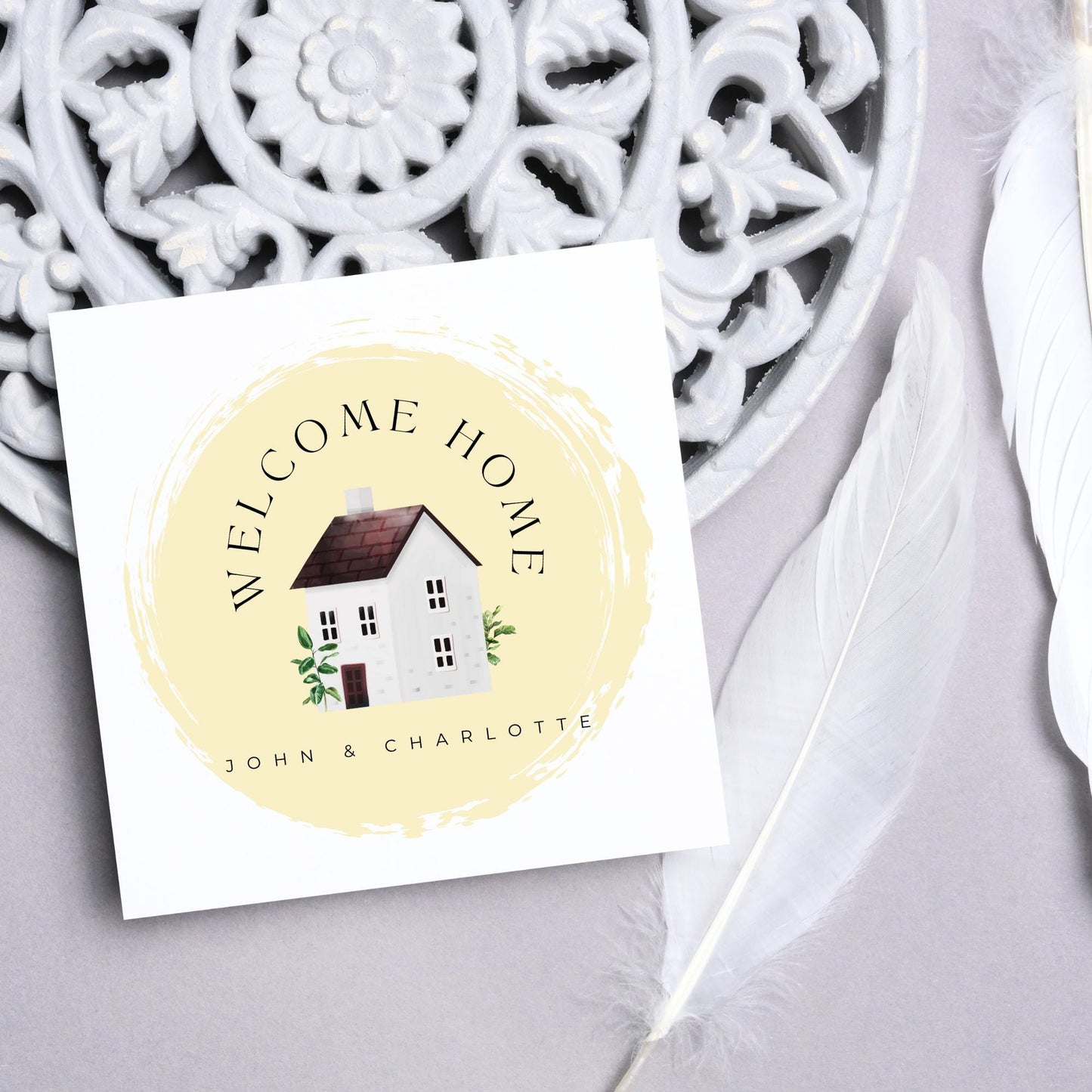 Personalised New Home card, Moving House, First Home card, New House card, Moving Card, Moving home card, Welcome Home, Buying House