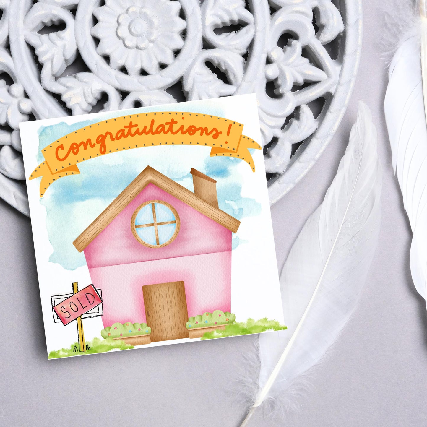 New Home Card, Moving House, First Home Card, New House Card, Moving Card, Moving Home Card, Relocating Card, Welcome Home, Buying House