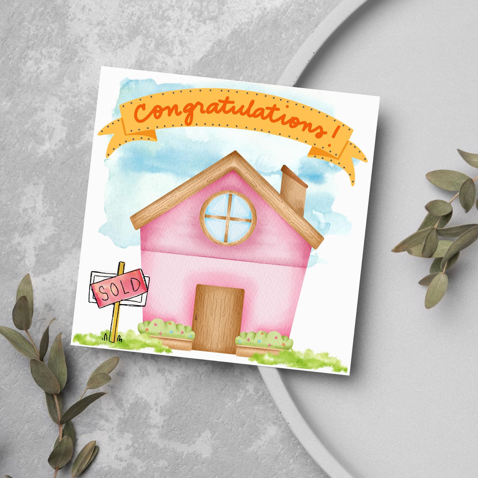 New Home Card, Moving House, First Home Card, New House Card, Moving Card, Moving Home Card, Relocating Card, Welcome Home, Buying House