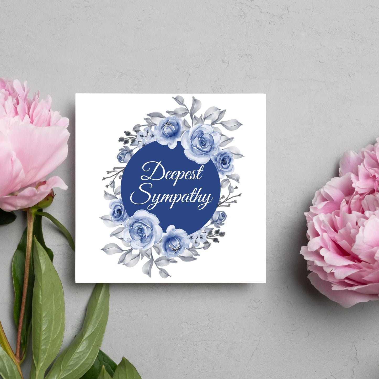 Sorry for Your Loss Card, Bereavement Card, Deepest Sympathy Card, Card for Loss, Rest in Peace, Funeral Card, Condolences Card,