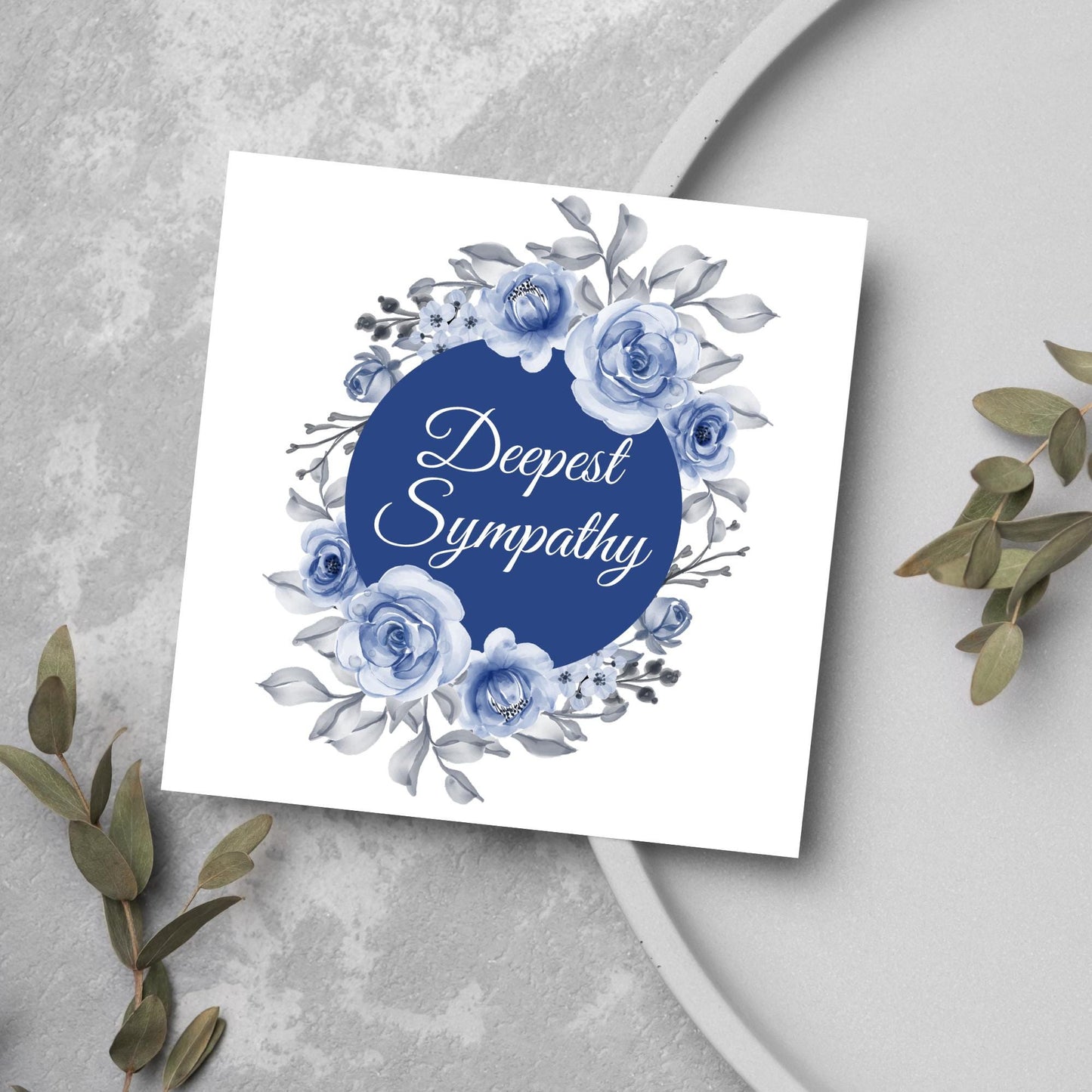 Sorry for Your Loss Card, Bereavement Card, Deepest Sympathy Card, Card for Loss, Rest in Peace, Funeral Card, Condolences Card,