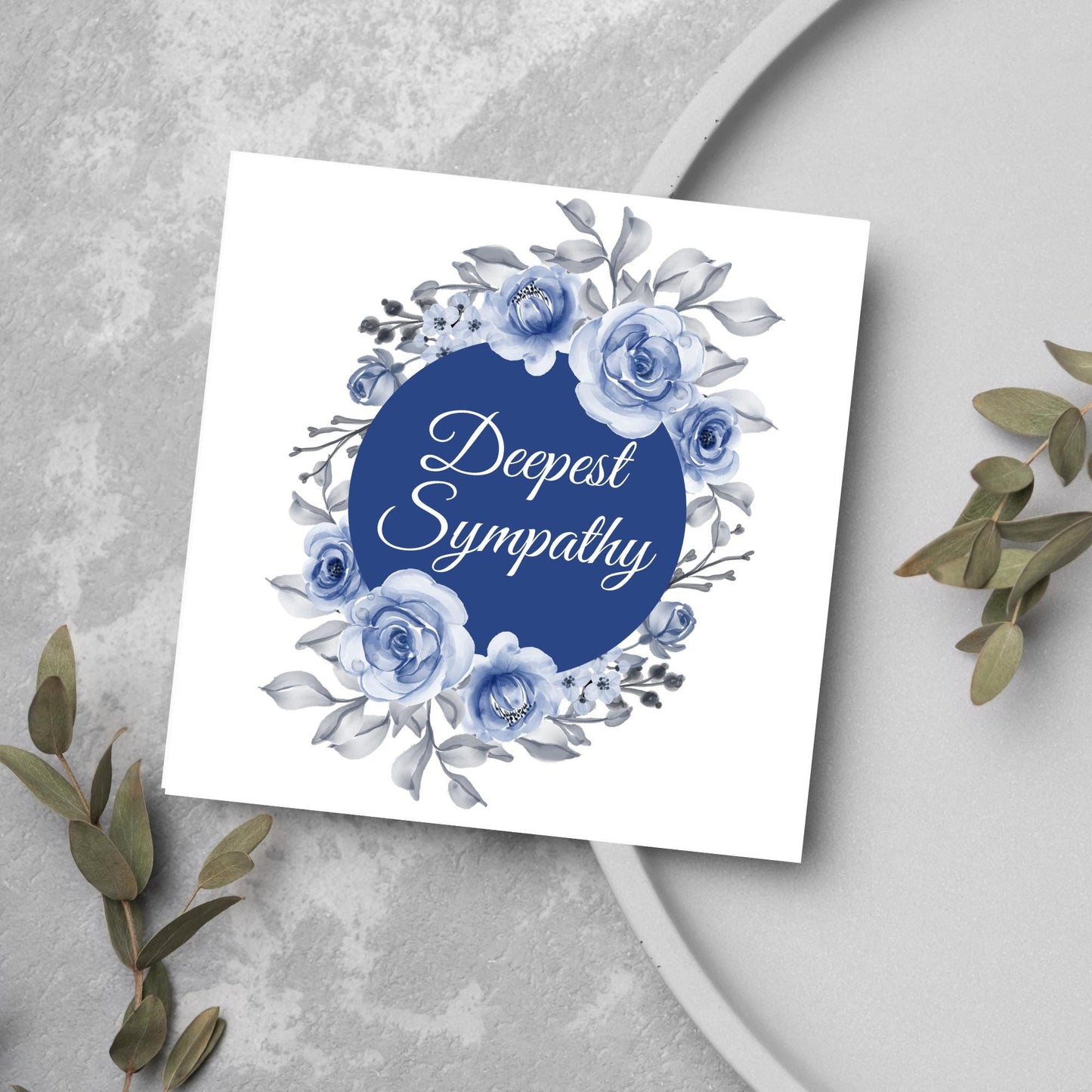 Sorry for Your Loss Card, Bereavement Card, Deepest Sympathy Card, Card for Loss, Rest in Peace, Funeral Card, Condolences Card,