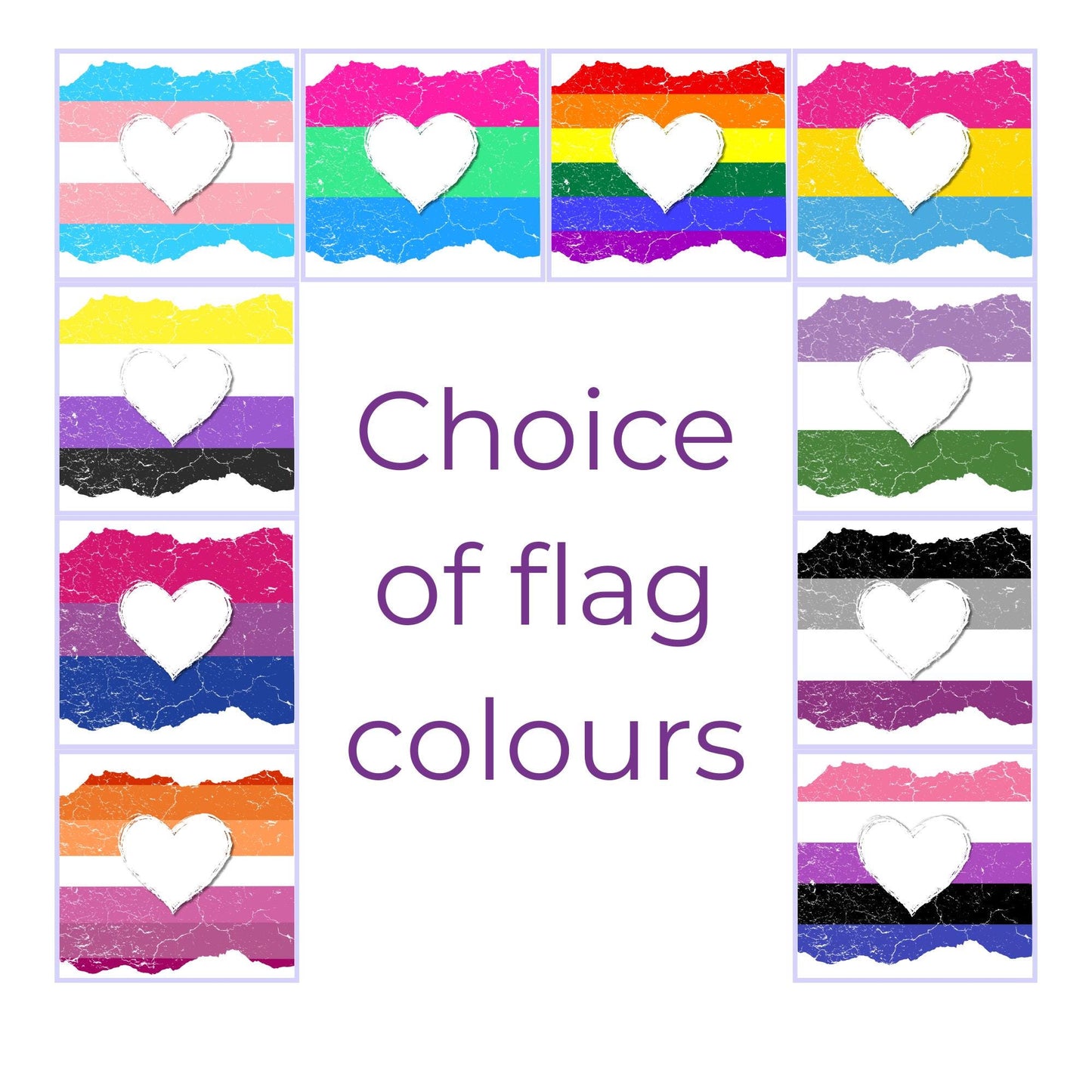 LGBTQ+ Card, Gender Flags, Transgender, Gay, Bi, Gender-Fluid, Pansexual, Lesbian, Coming Out Card, Gender Reassignment Card, Non Binary