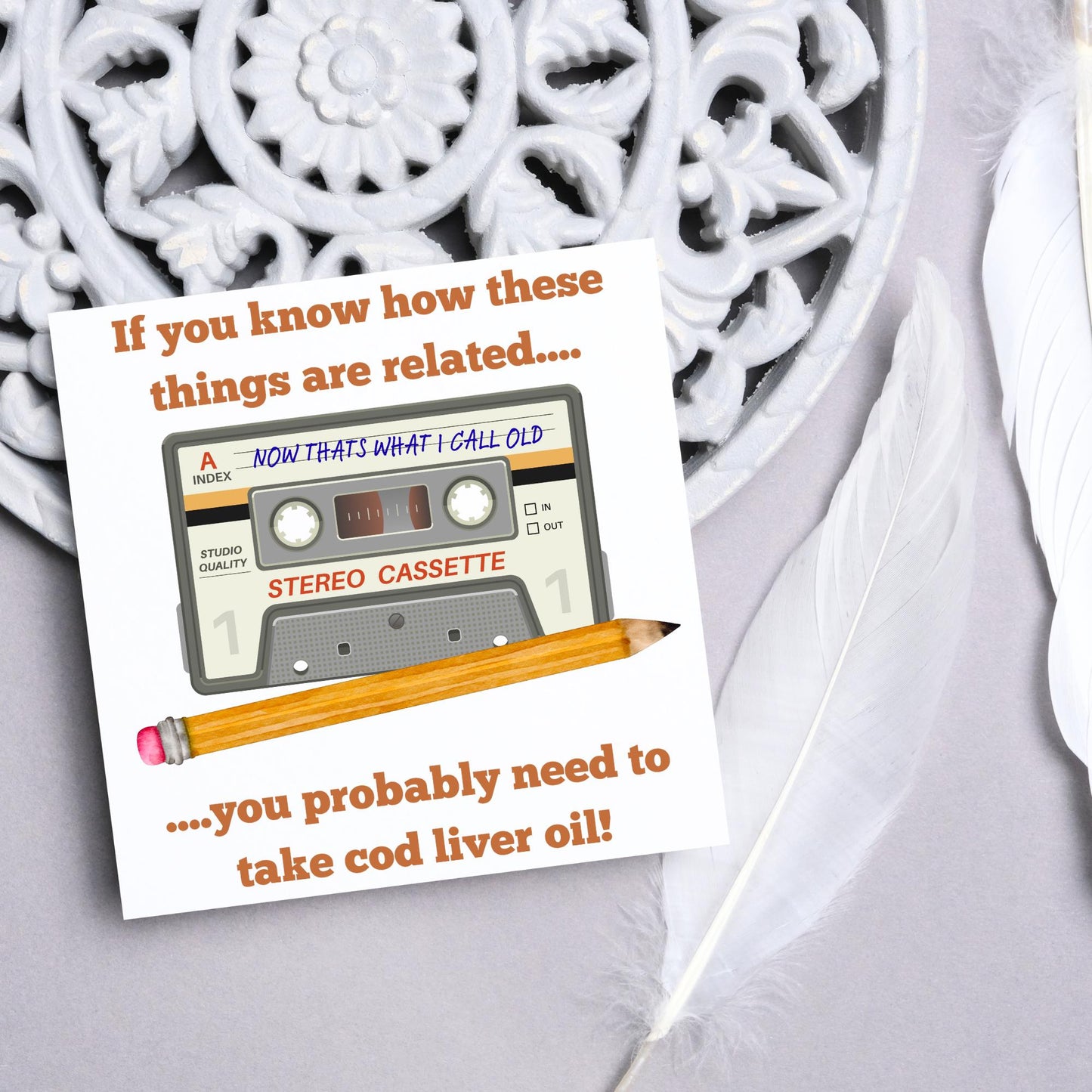 Retro Birthday Card, 80's Birthday Card, 90's Birthday Card, Funny Birthday Card, 40th Birthday, Funny Birthday Card