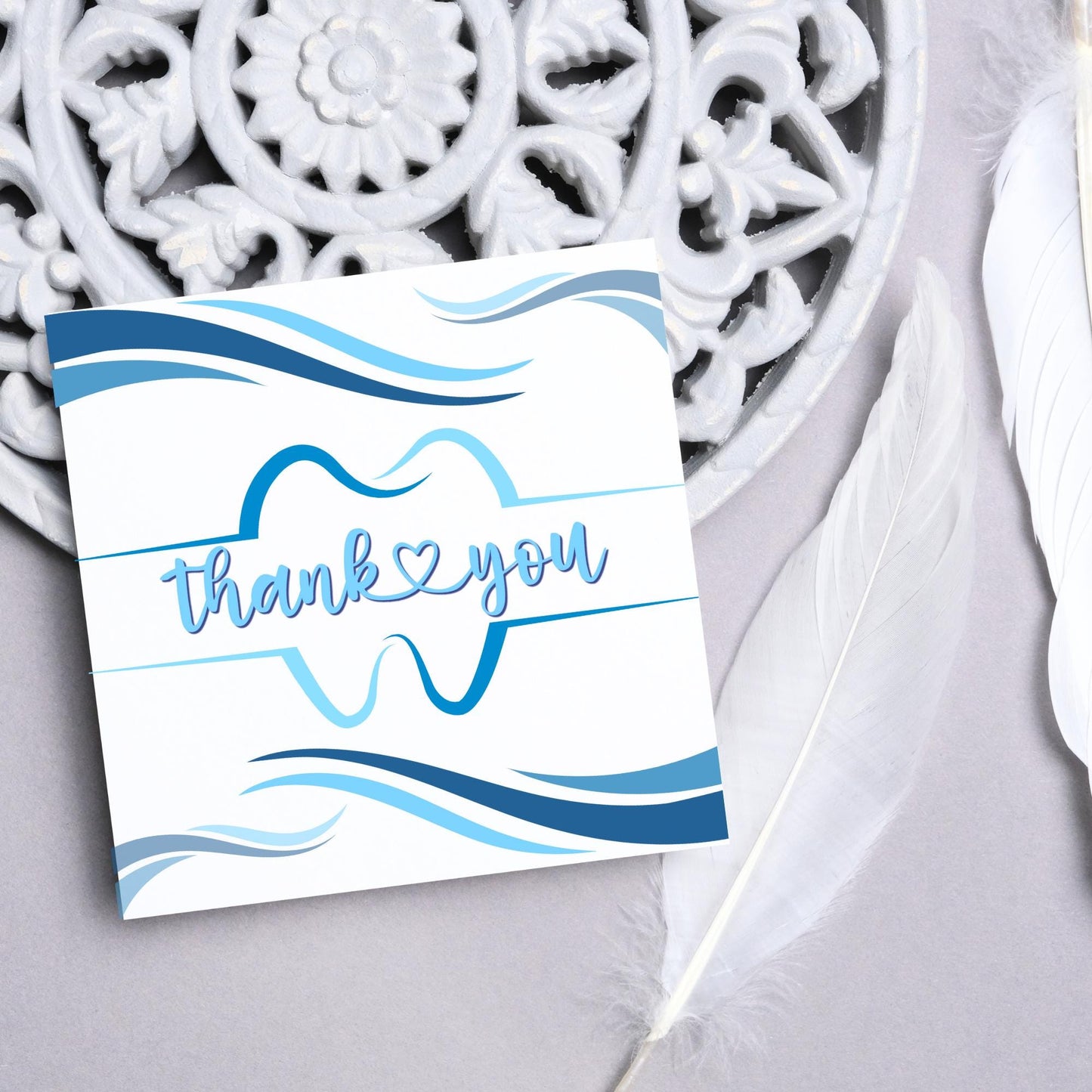 Thank You Card for Dentist, Card For Orthodontist, Dental Thank You Card, Thanks Dental Staff, Dentist Appreciation Card, Dental Nurse Card