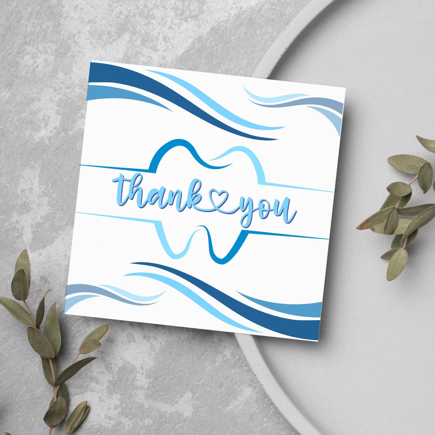 Thank You Card for Dentist, Card For Orthodontist, Dental Thank You Card, Thanks Dental Staff, Dentist Appreciation Card, Dental Nurse Card