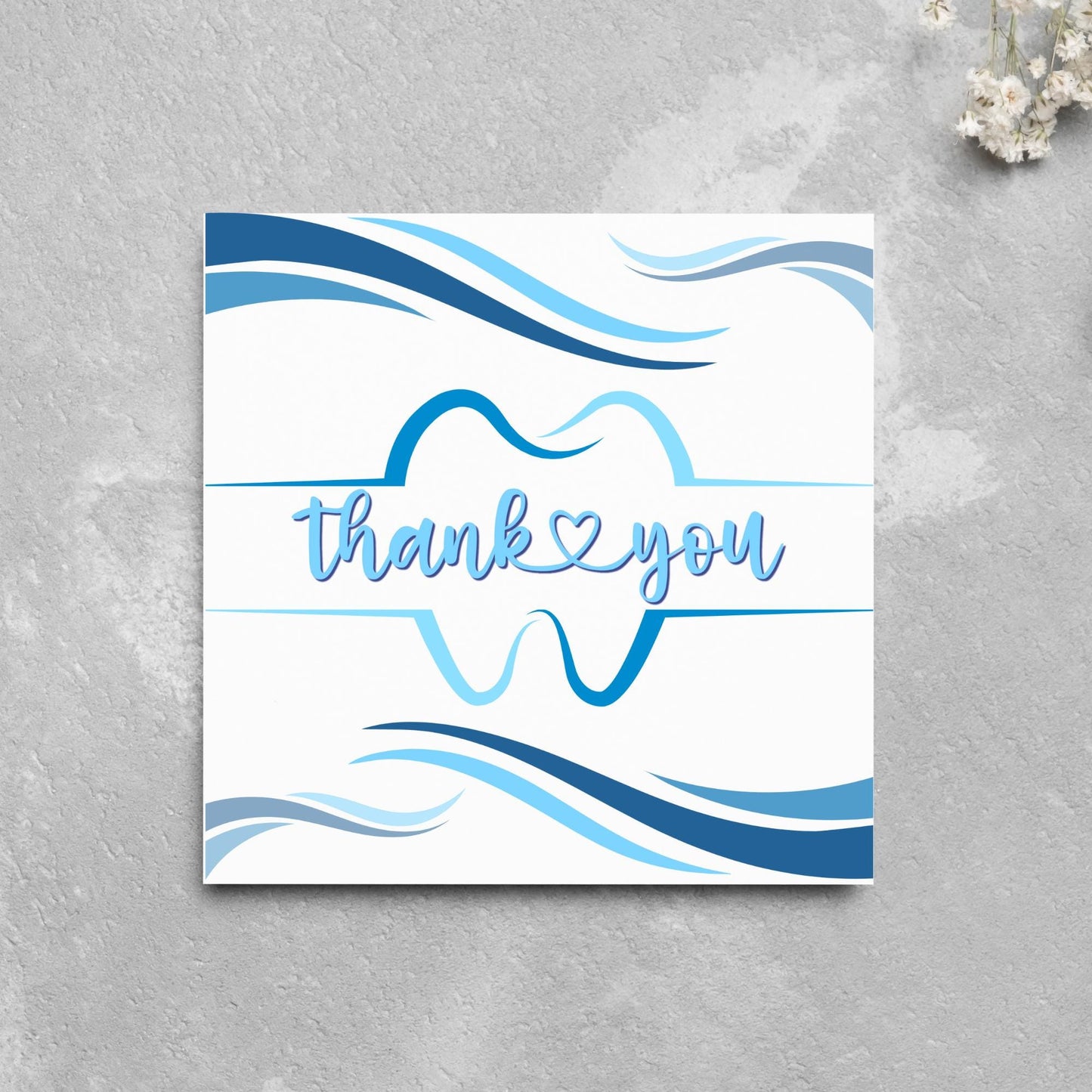 Thank You Card for Dentist, Card For Orthodontist, Dental Thank You Card, Thanks Dental Staff, Dentist Appreciation Card, Dental Nurse Card