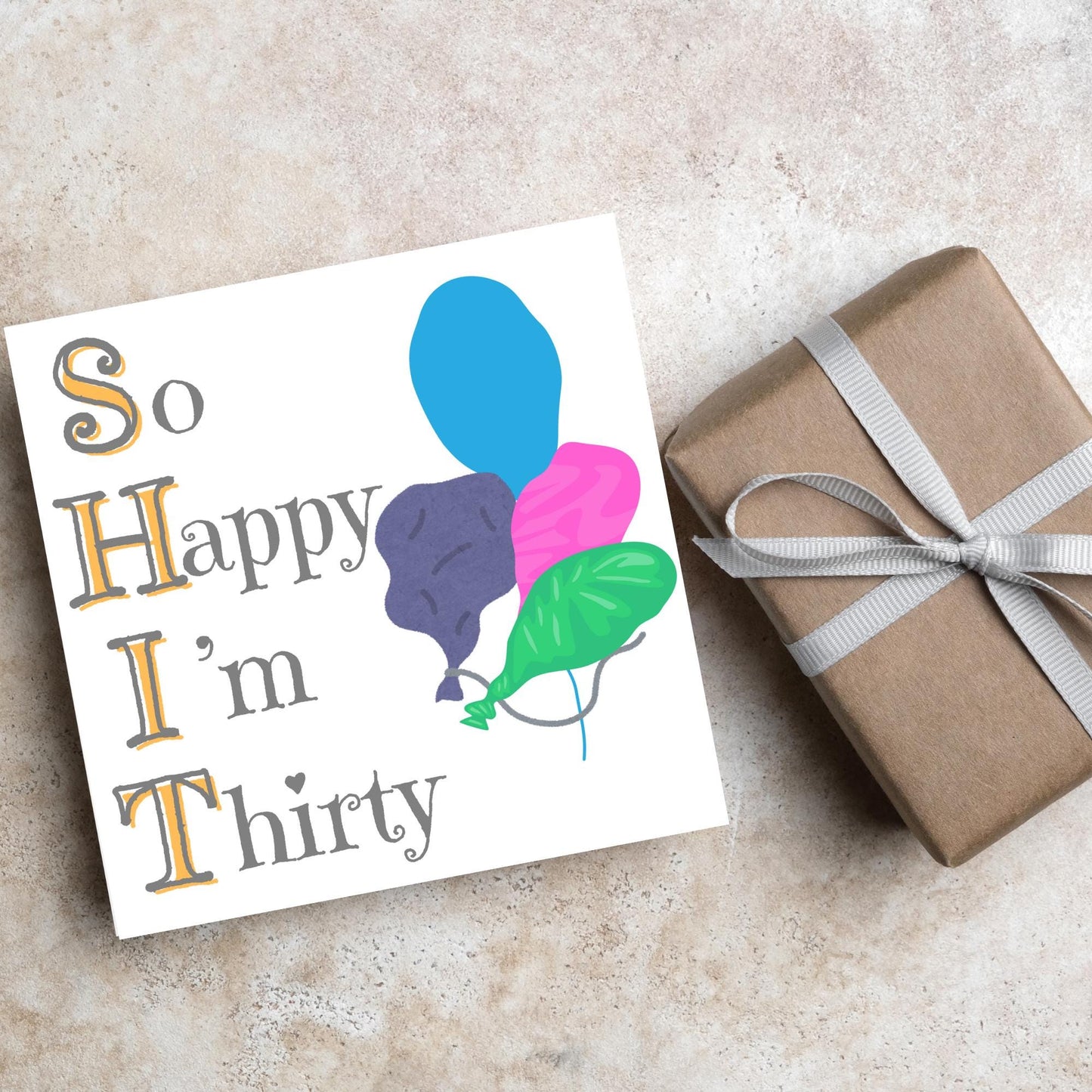 30th Birthday Card, 20th Birthday Card, Thirty Birthday Card, Twenty Birthday Card, Funny Rude Birthday Card, 30 years, 20 years