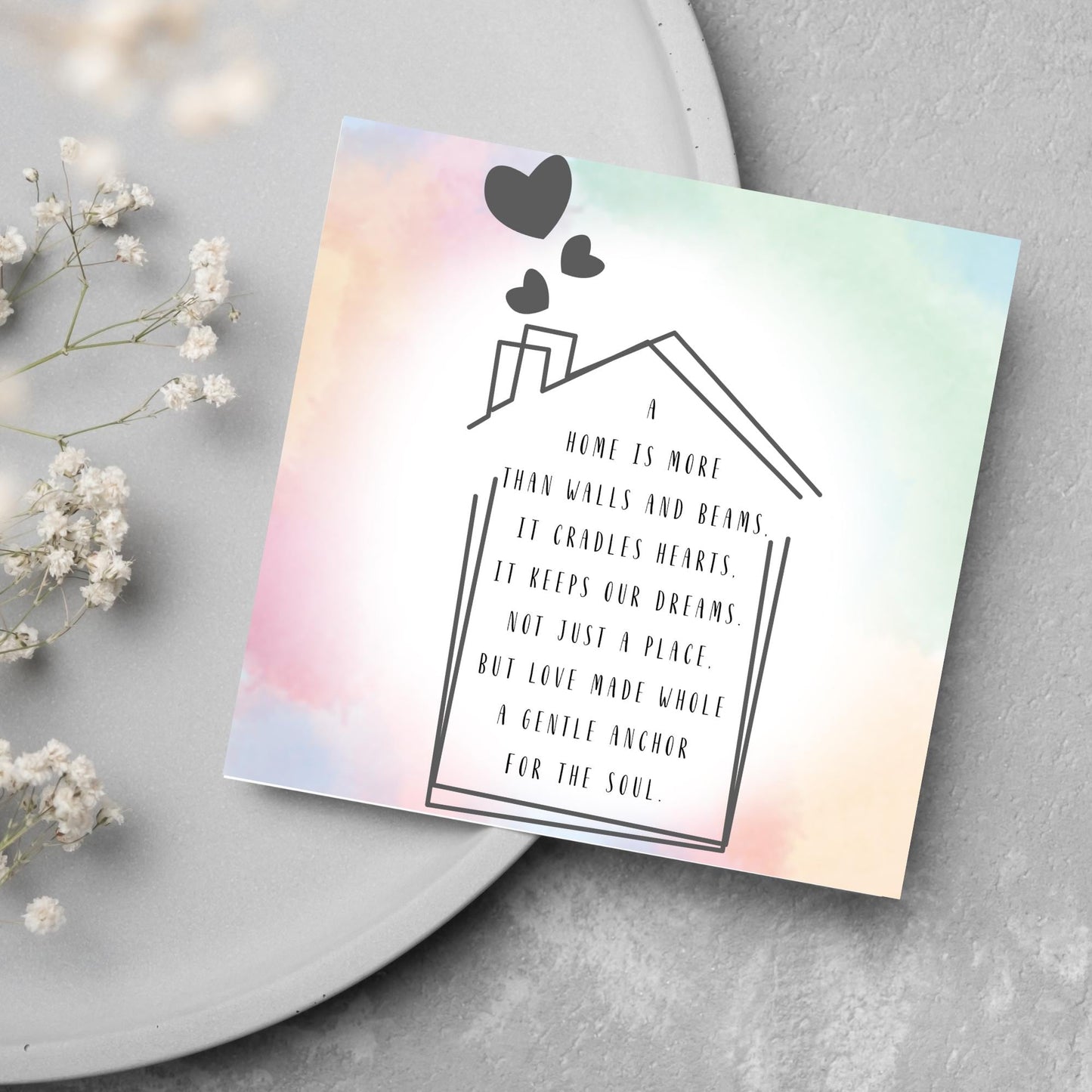 New Home Card, Moving House, First Home Card, New House Card, Moving Card, Moving Home Card, Relocating Card, Welcome Home, Buying House
