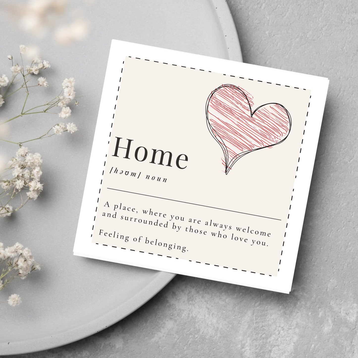 New Home Card, Moving House, First Home Card, New House Card, Moving Card, Moving Home Card, Relocating Card, Welcome Home, Buying House
