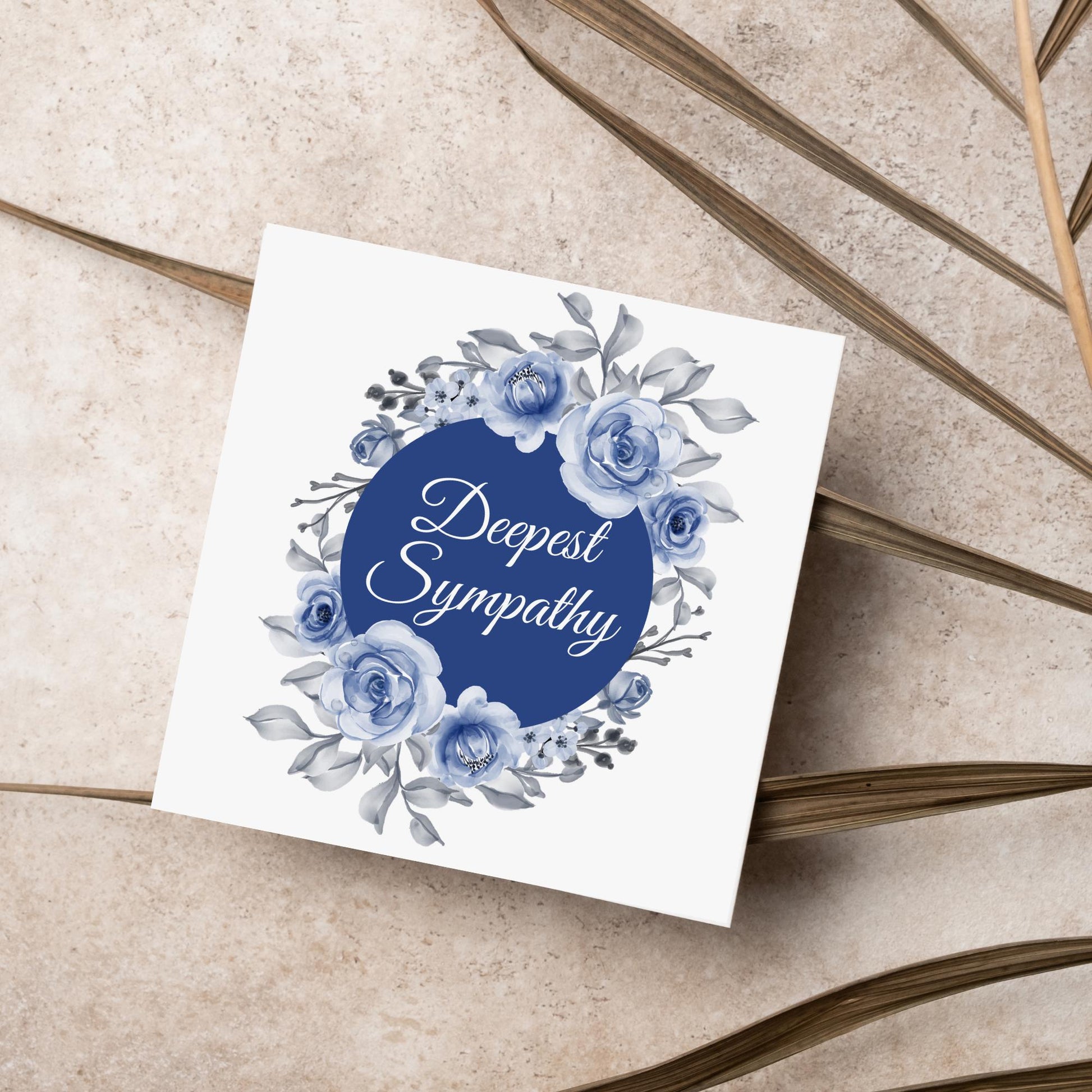 Sorry for Your Loss Card, Bereavement Card, Deepest Sympathy Card, Card for Loss, Rest in Peace, Funeral Card, Condolences Card,