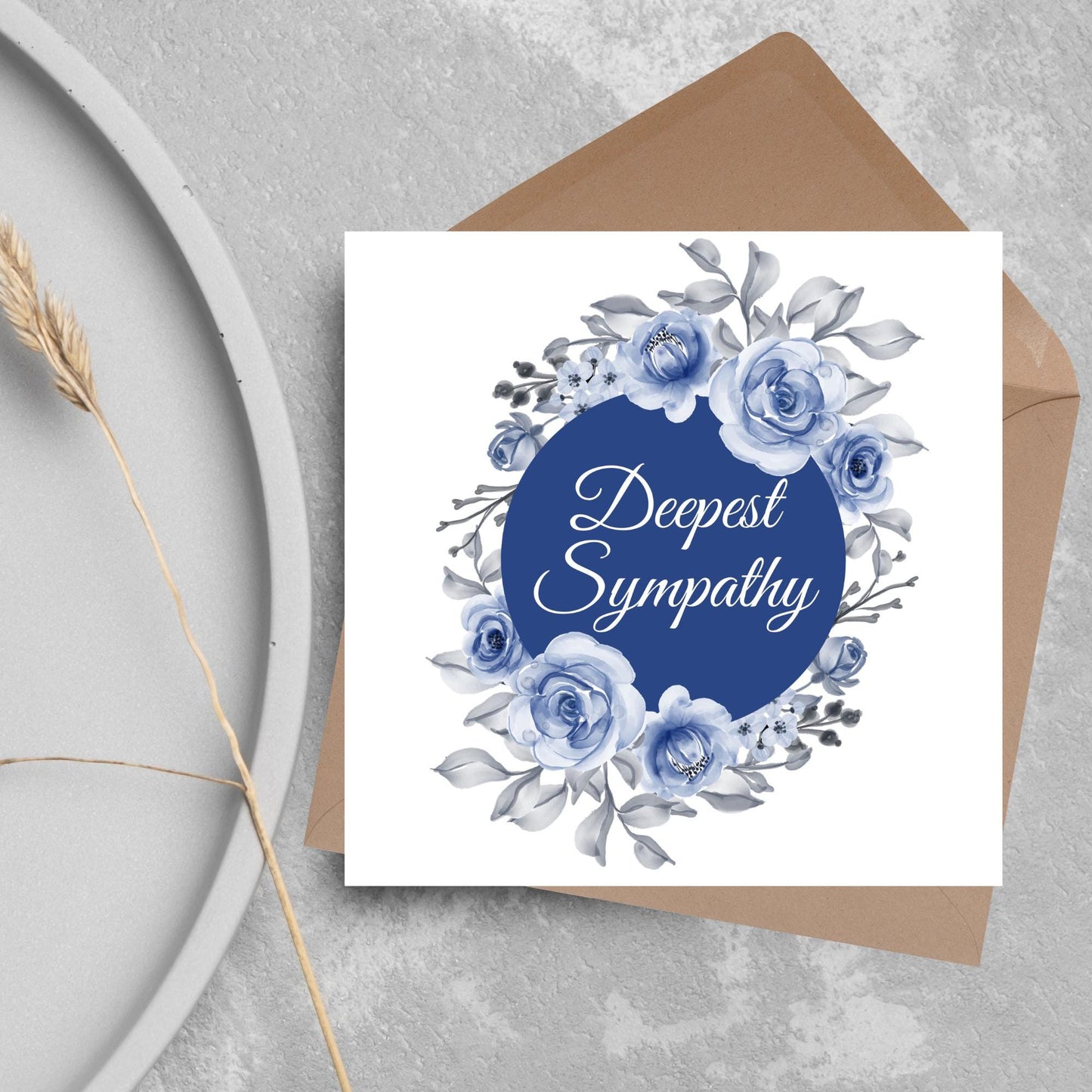 Sorry for Your Loss Card, Bereavement Card, Deepest Sympathy Card, Card for Loss, Rest in Peace, Funeral Card, Condolences Card,