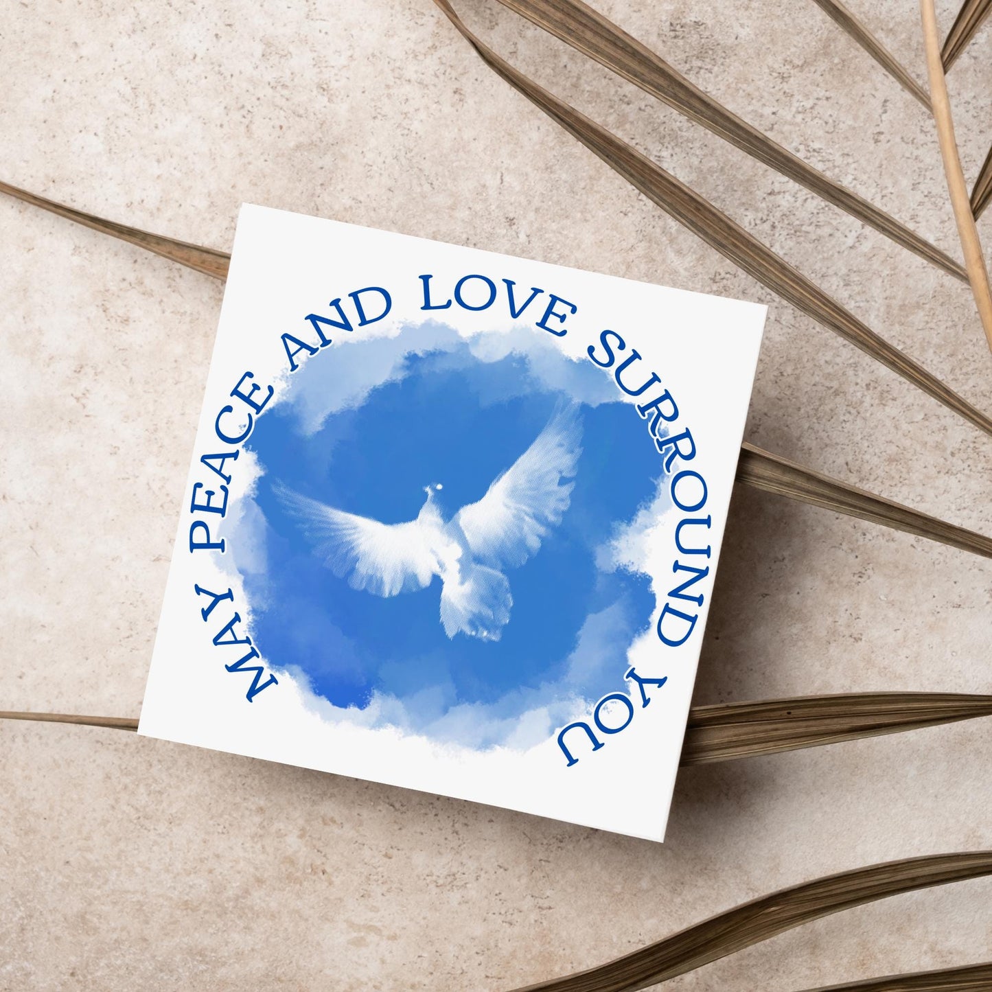 Sorry for Your Loss Card, Bereavement Card, Deepest Sympathy Card, Card for Loss, Rest in Peace, Funeral Card, Condolences Card, Dove Card