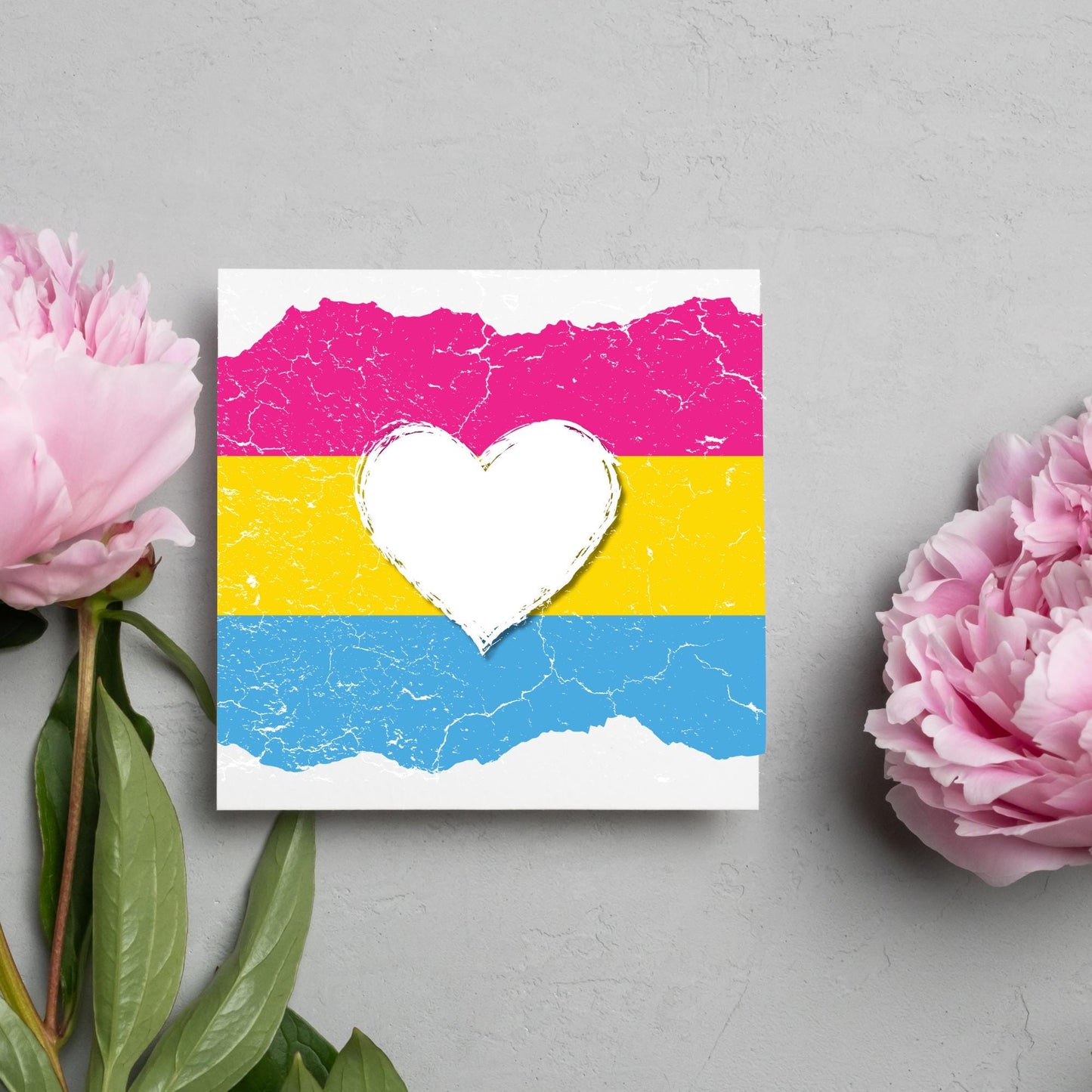 LGBTQ+ Card, Gender Flags, Transgender, Gay, Bi, Gender-Fluid, Pansexual, Lesbian, Coming Out Card, Gender Reassignment Card, Non Binary