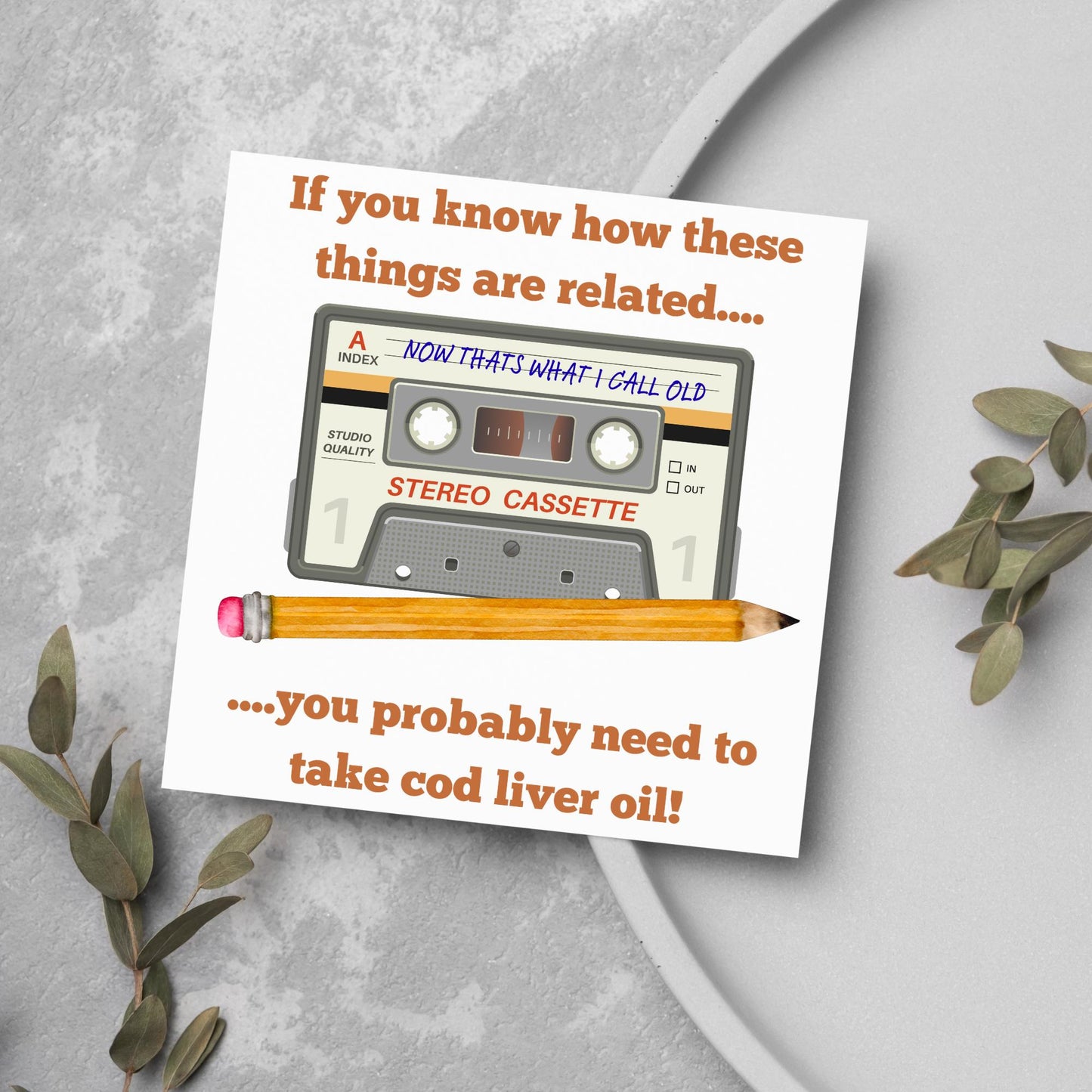 Retro Birthday Card, 80's Birthday Card, 90's Birthday Card, Funny Birthday Card, 40th Birthday, Funny Birthday Card
