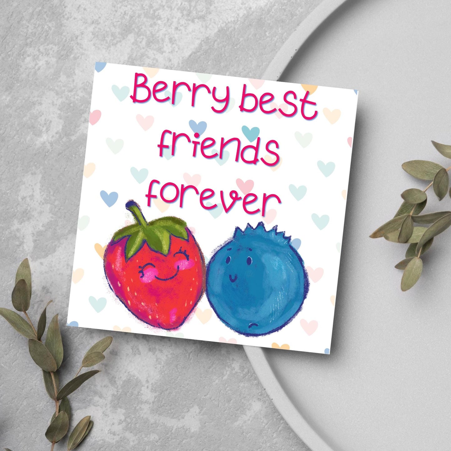 Best Friend Card, Card for Friend, Friendship Card, Bestie, Bezzie Card, BFF Card, Love Card for Friend, Grateful Gard, Long Distance