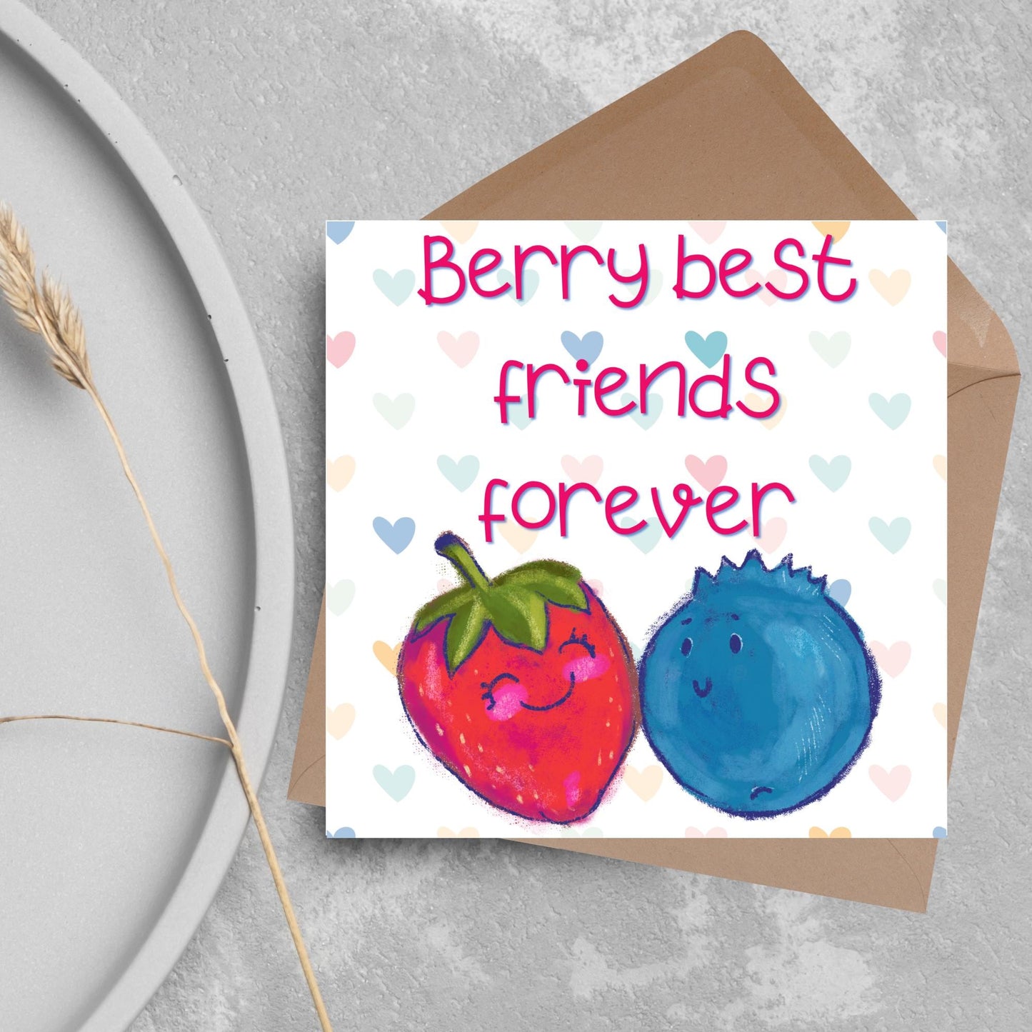 Best Friend Card, Card for Friend, Friendship Card, Bestie, Bezzie Card, BFF Card, Love Card for Friend, Grateful Gard, Long Distance