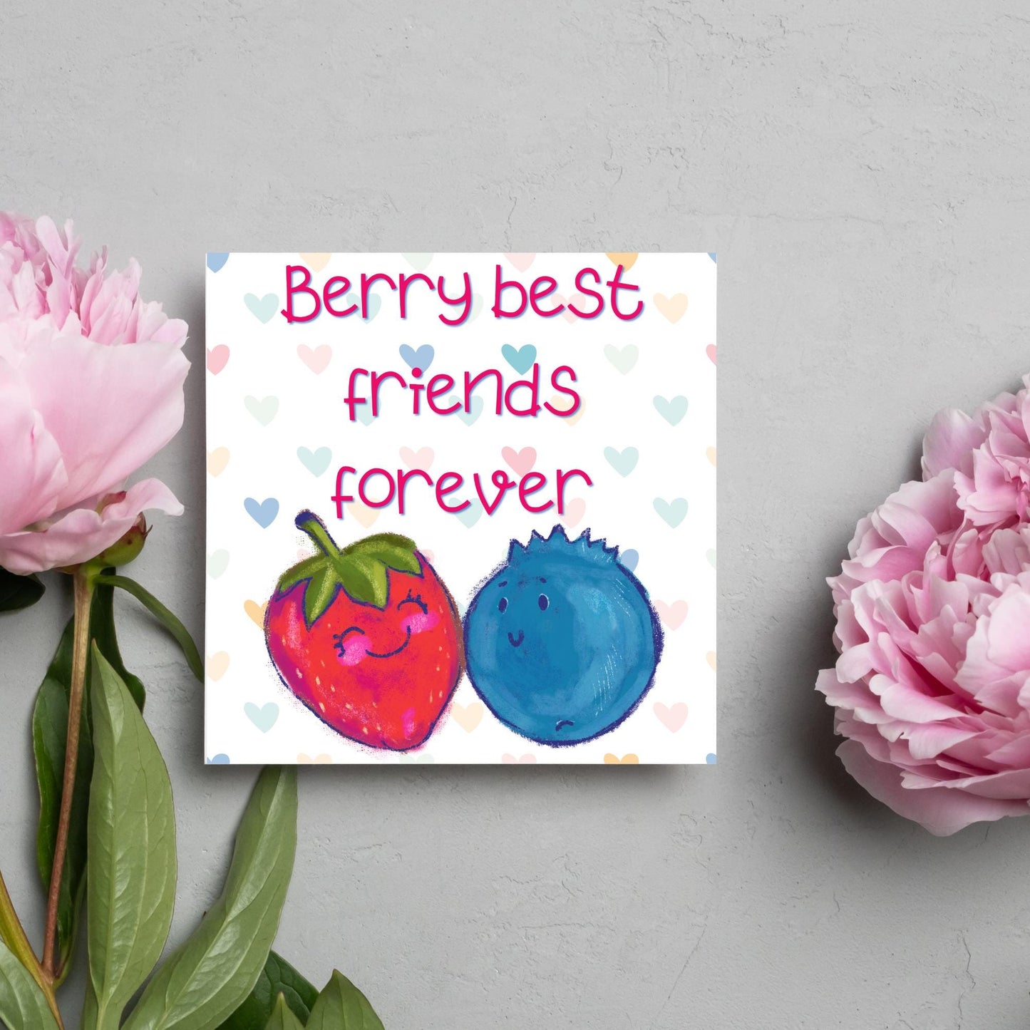 Best Friend Card, Card for Friend, Friendship Card, Bestie, Bezzie Card, BFF Card, Love Card for Friend, Grateful Gard, Long Distance