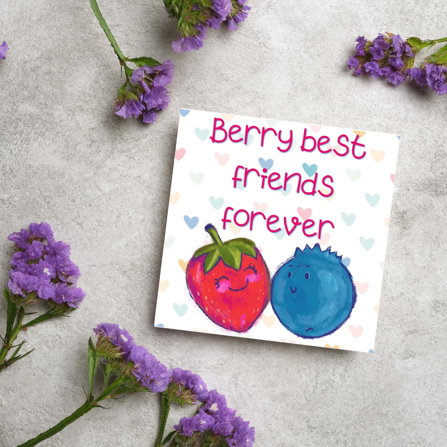 Best Friend Card, Card for Friend, Friendship Card, Bestie, Bezzie Card, BFF Card, Love Card for Friend, Grateful Gard, Long Distance