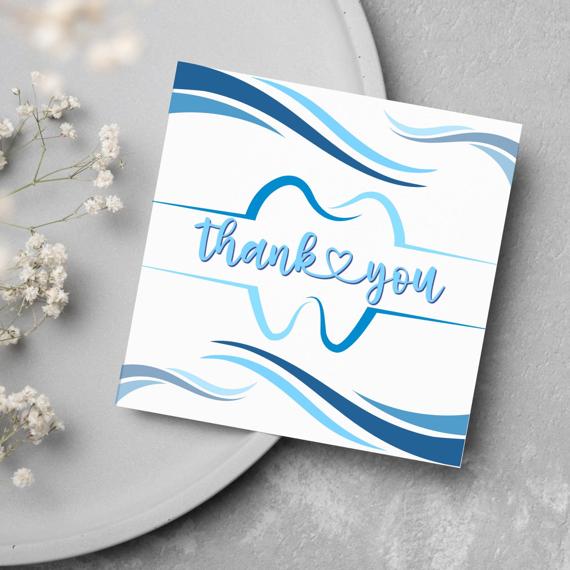 Thank You Card for Dentist, Card For Orthodontist, Dental Thank You Card, Thanks Dental Staff, Dentist Appreciation Card, Dental Nurse Card