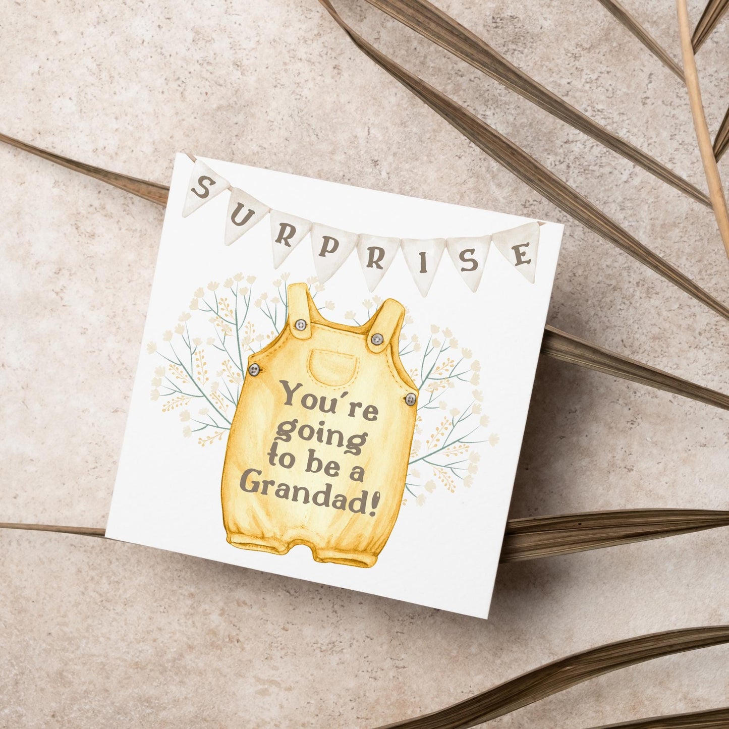 Pregnancy Announcement Card for Family Member, You're going to be an Aunt, Uncle, Grandma, Grandad, Personalised Pregnancy Announcement