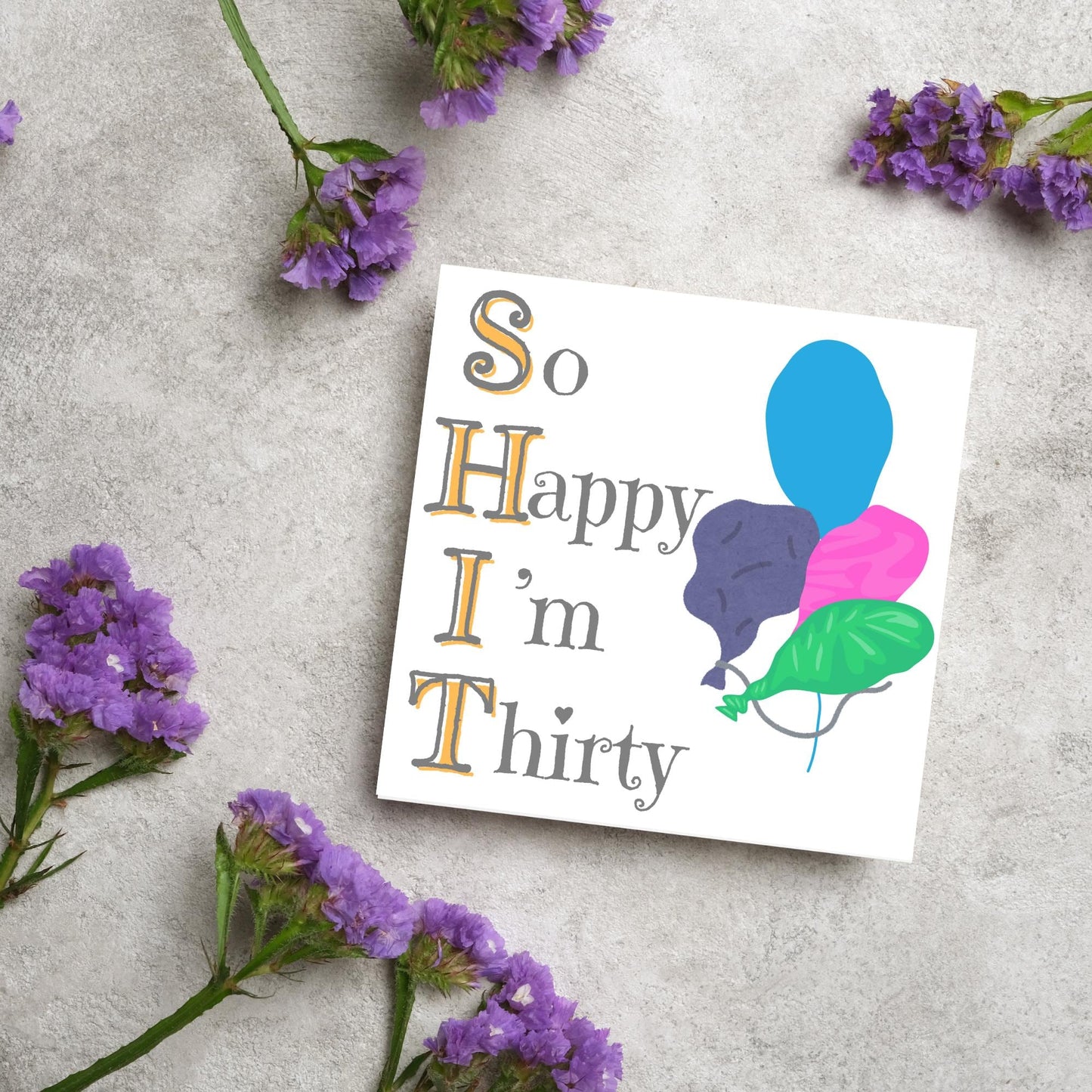 30th Birthday Card, 20th Birthday Card, Thirty Birthday Card, Twenty Birthday Card, Funny Rude Birthday Card, 30 years, 20 years