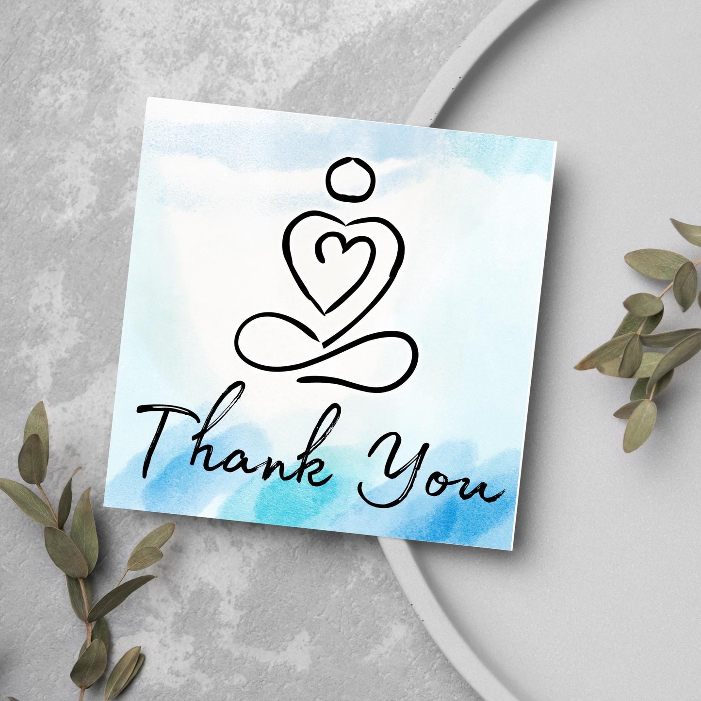 Thank You Card for Therapist, Card for Counsellor, Holistic Card, Healer Card, Psychologist Thank You Card, EMDR, CBT, DBT Thanks Card