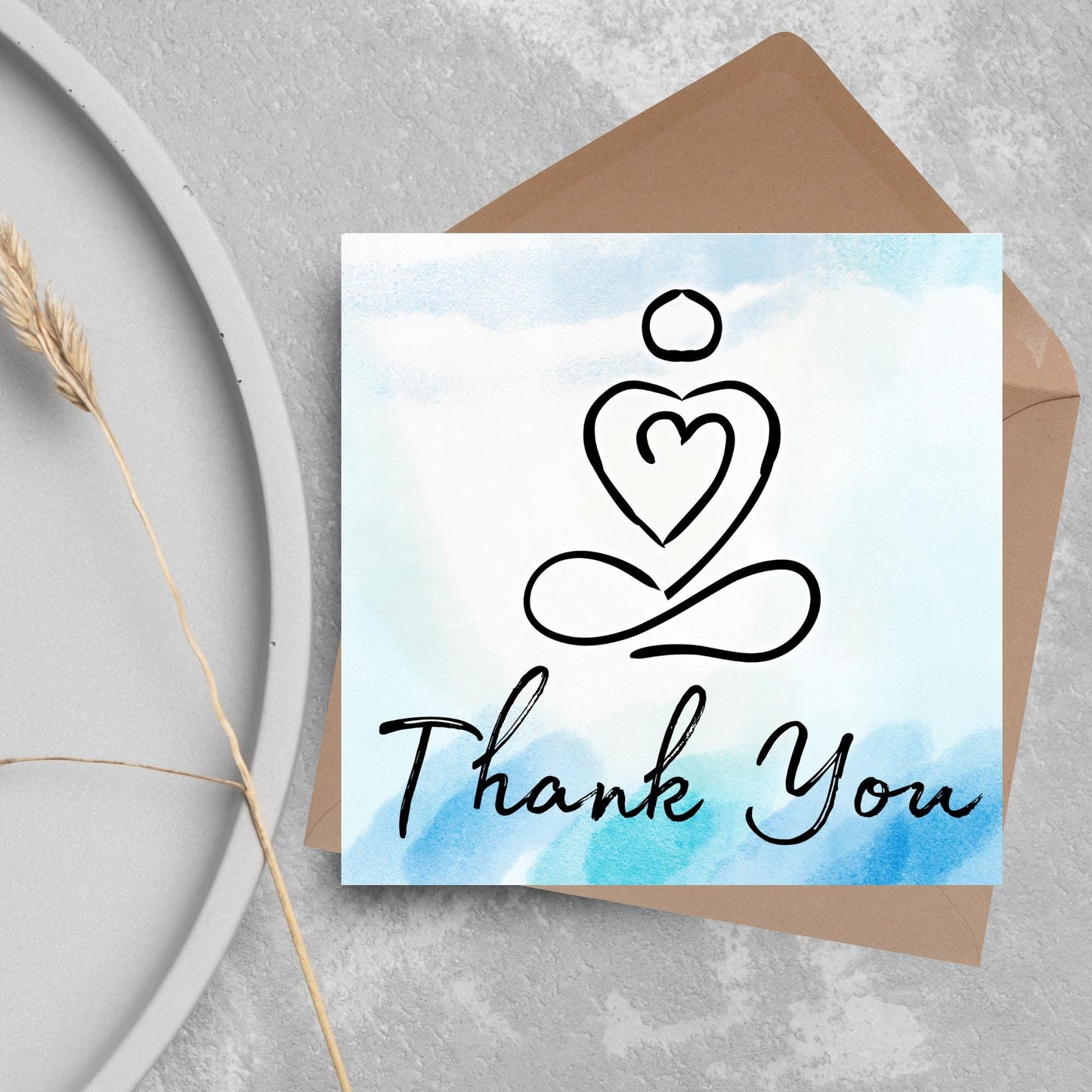 Thank You Card for Therapist, Card for Counsellor, Holistic Card, Healer Card, Psychologist Thank You Card, EMDR, CBT, DBT Thanks Card