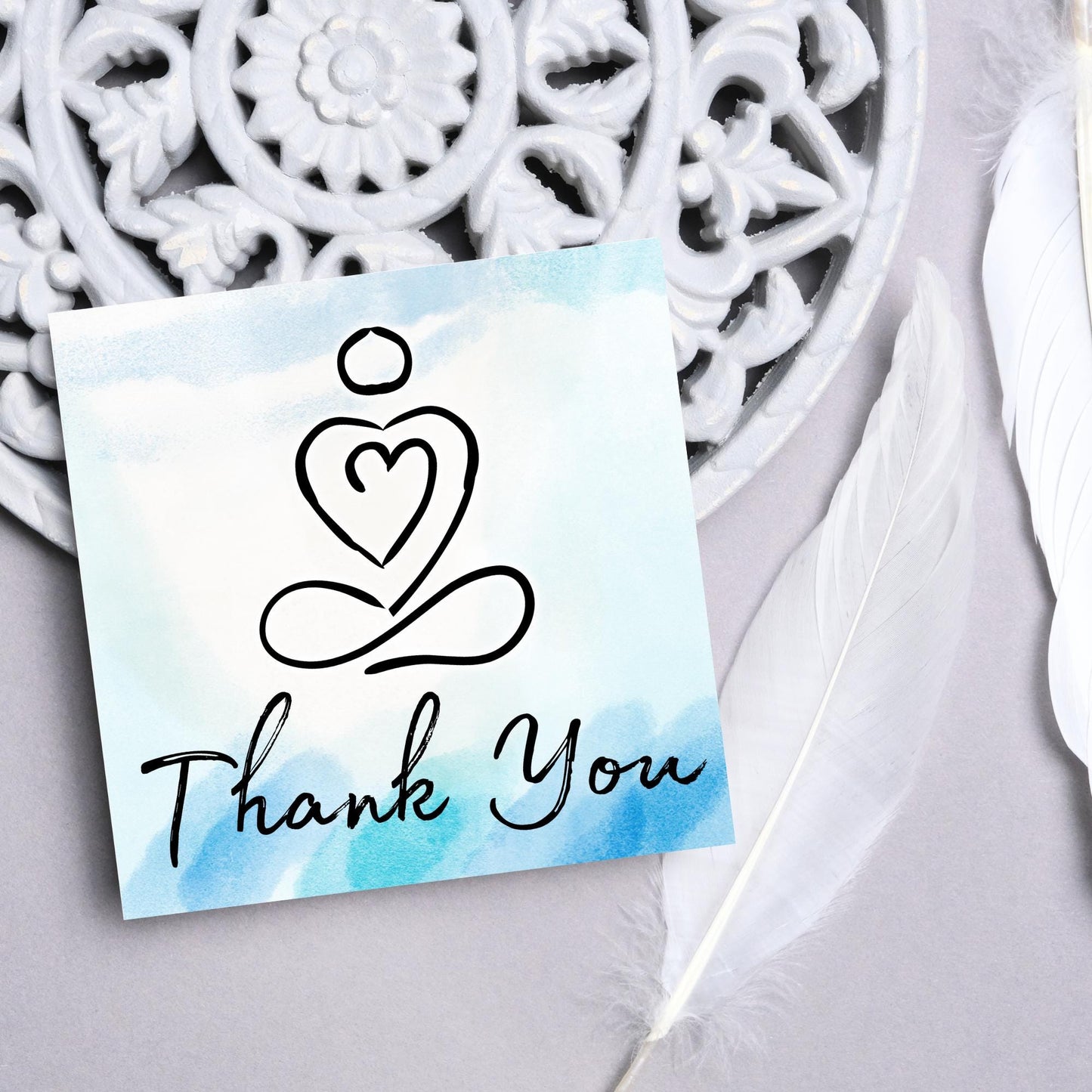 Thank You Card for Therapist, Card for Counsellor, Holistic Card, Healer Card, Psychologist Thank You Card, EMDR, CBT, DBT Thanks Card