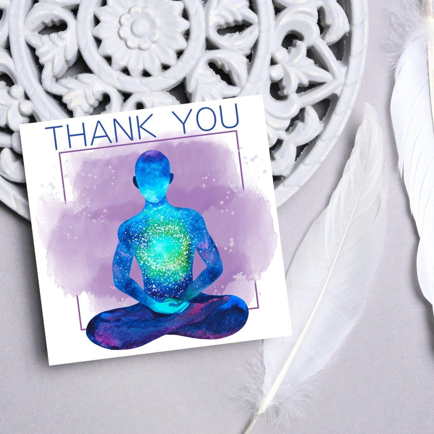 Thank You Card for Therapist, Card for Counsellor, Holistic Card, Healer Card, Psychologist Thank You Card, EMDR, CBT, DBT Thanks Card